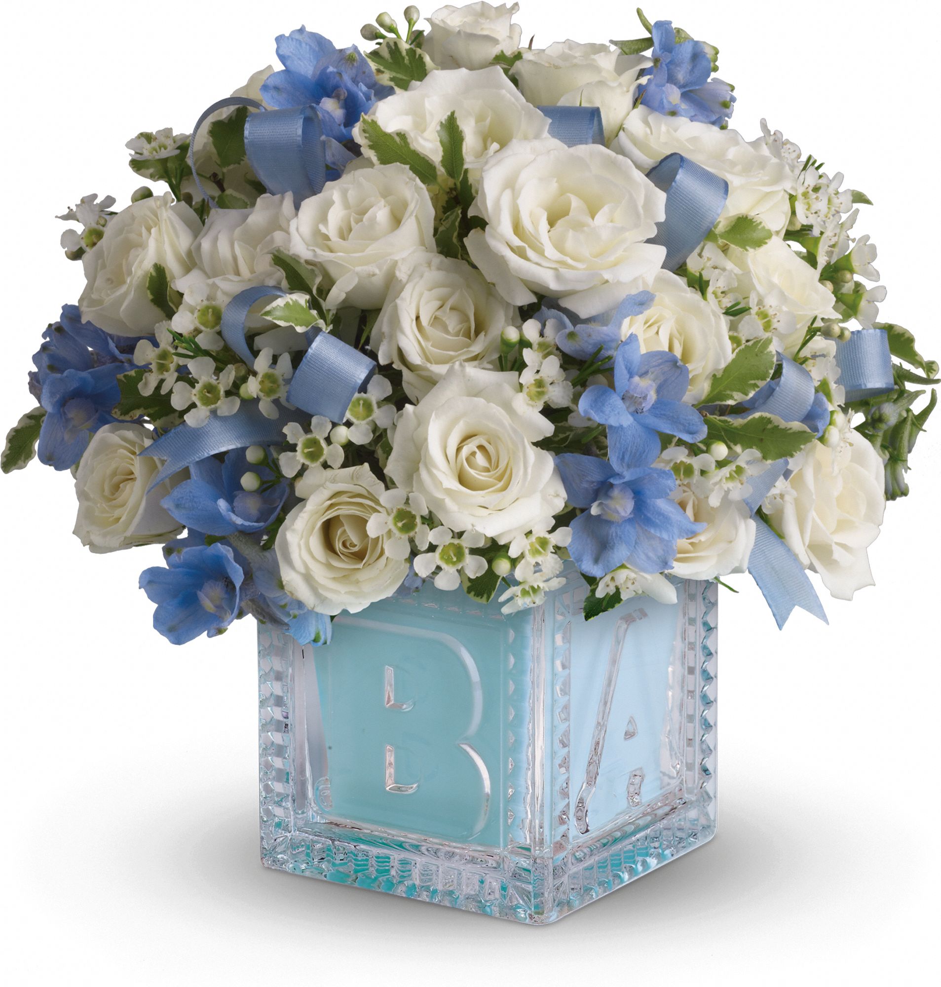 Baby’s First Block By Teleflora Blue Photodrive