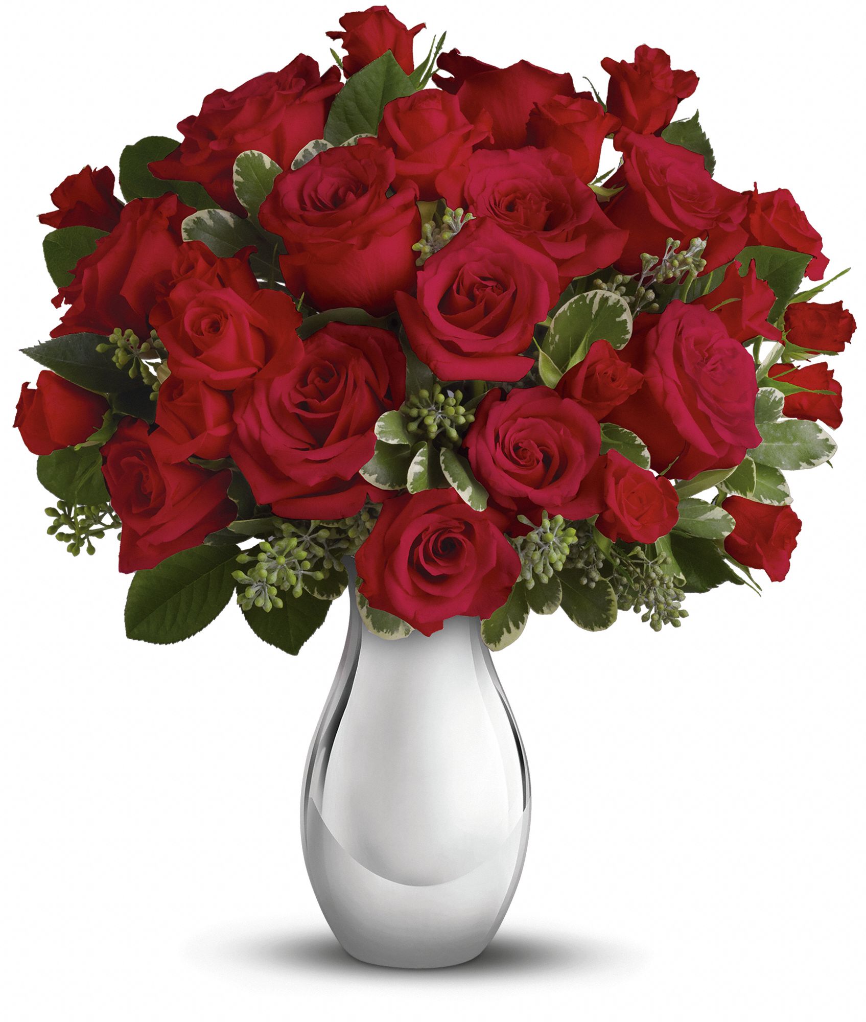 Teleflora’s True Romance Bouquet With Red Roses Photoverse