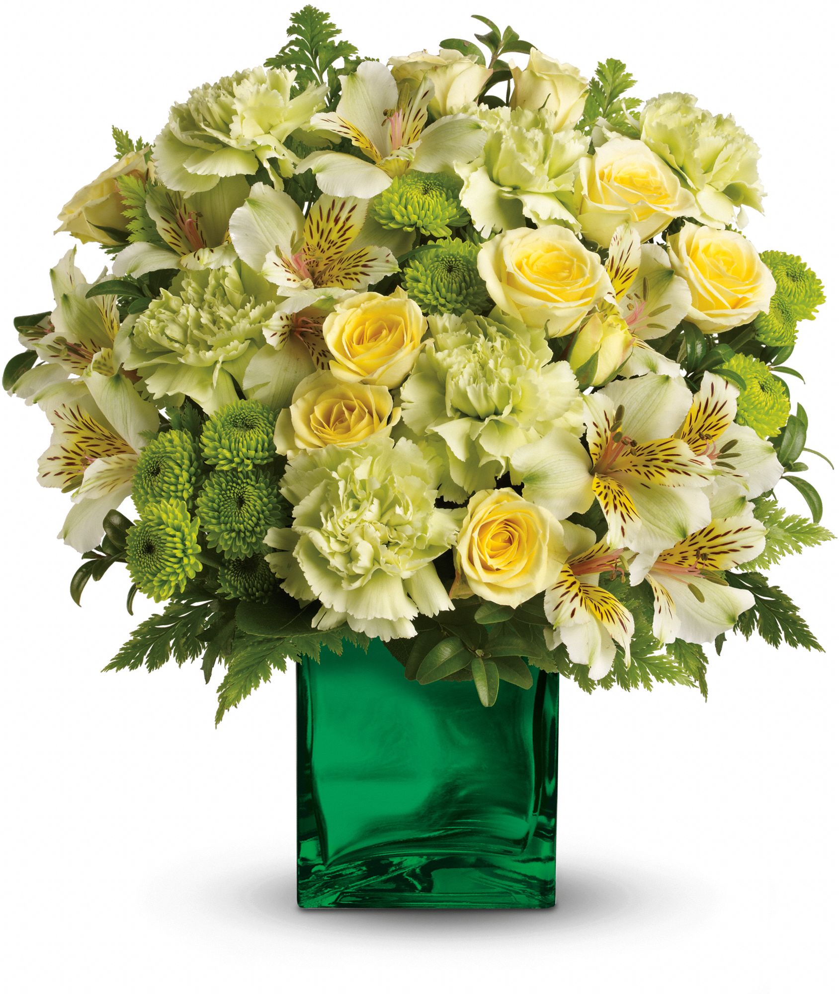 Teleflora’s Emerald Elegance Bouquet Dabspot