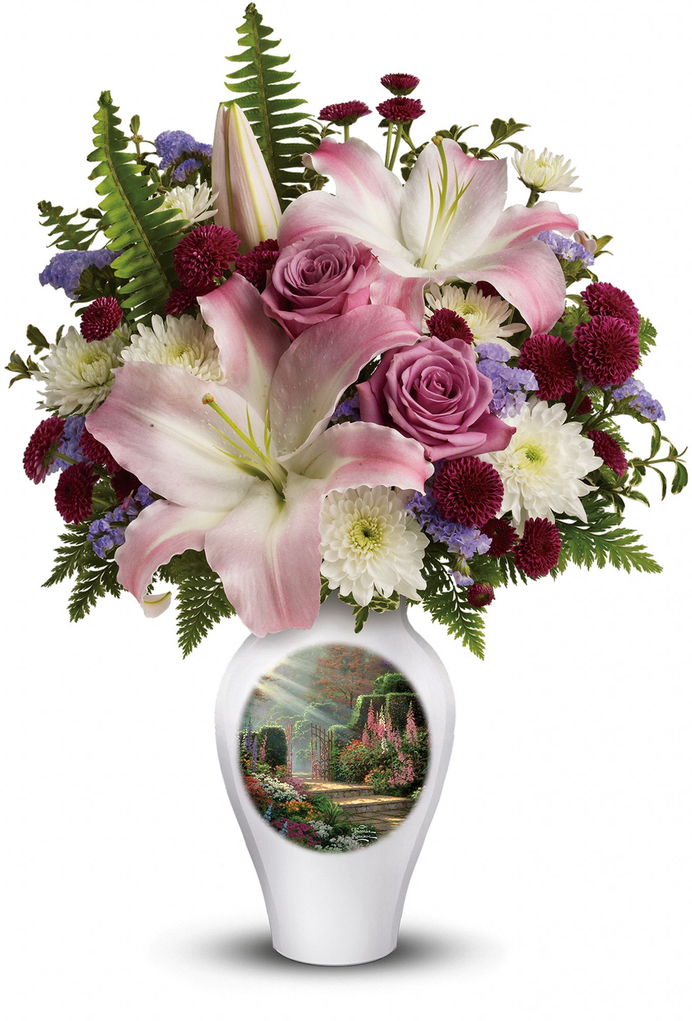 Thomas Kinkade’s Moments Of Grace By Teleflora Jabberfly