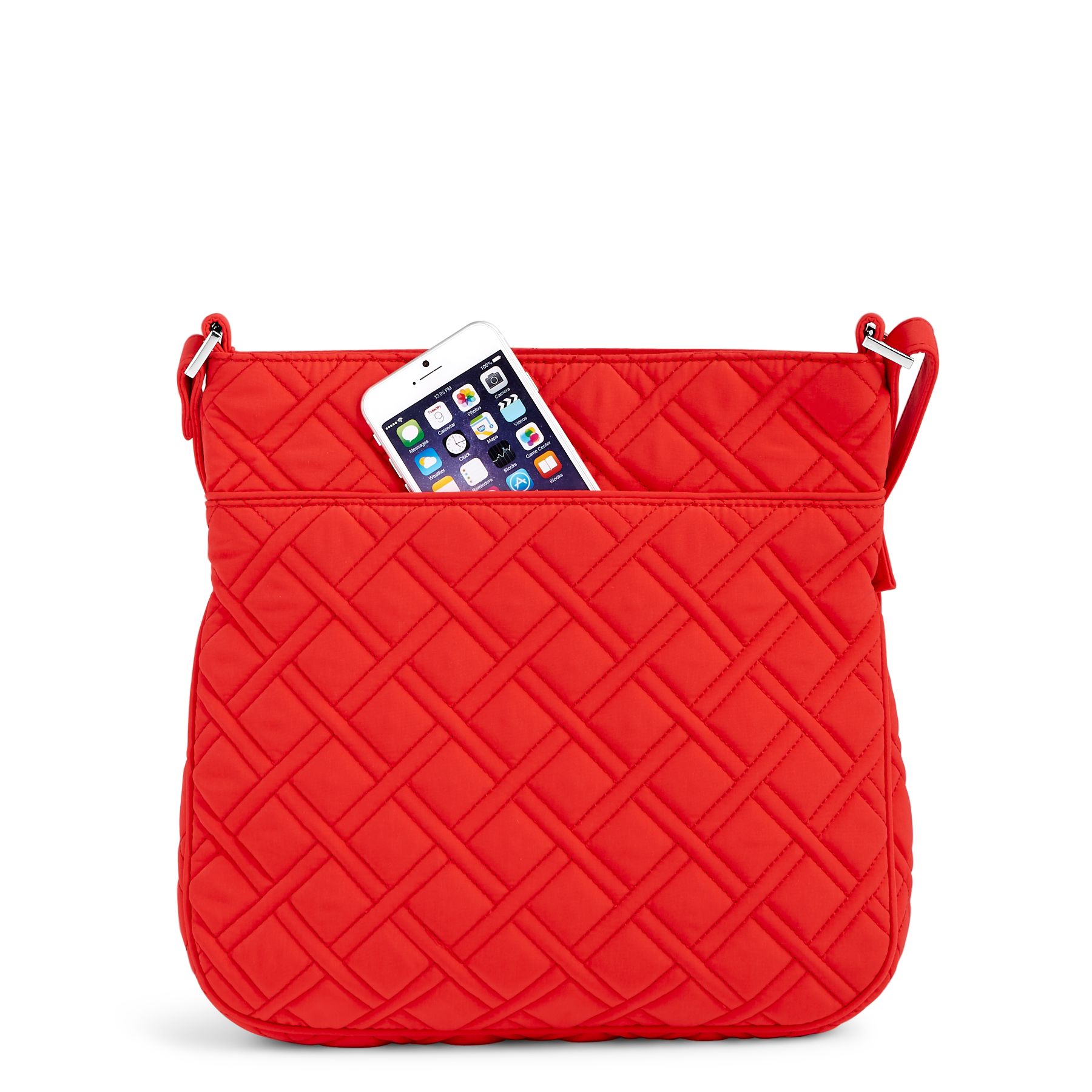 Vera Bradley Triple Zip Hipster Crossbody Bag eBay