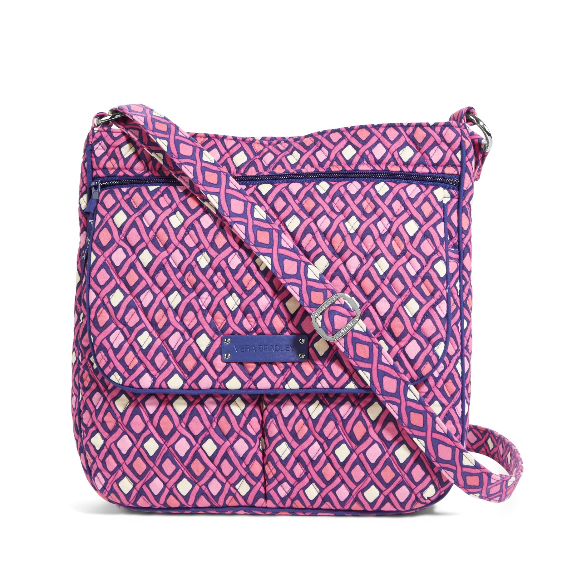 Vera Bradley Double Zip Mailbag Crossbody Bag eBay
