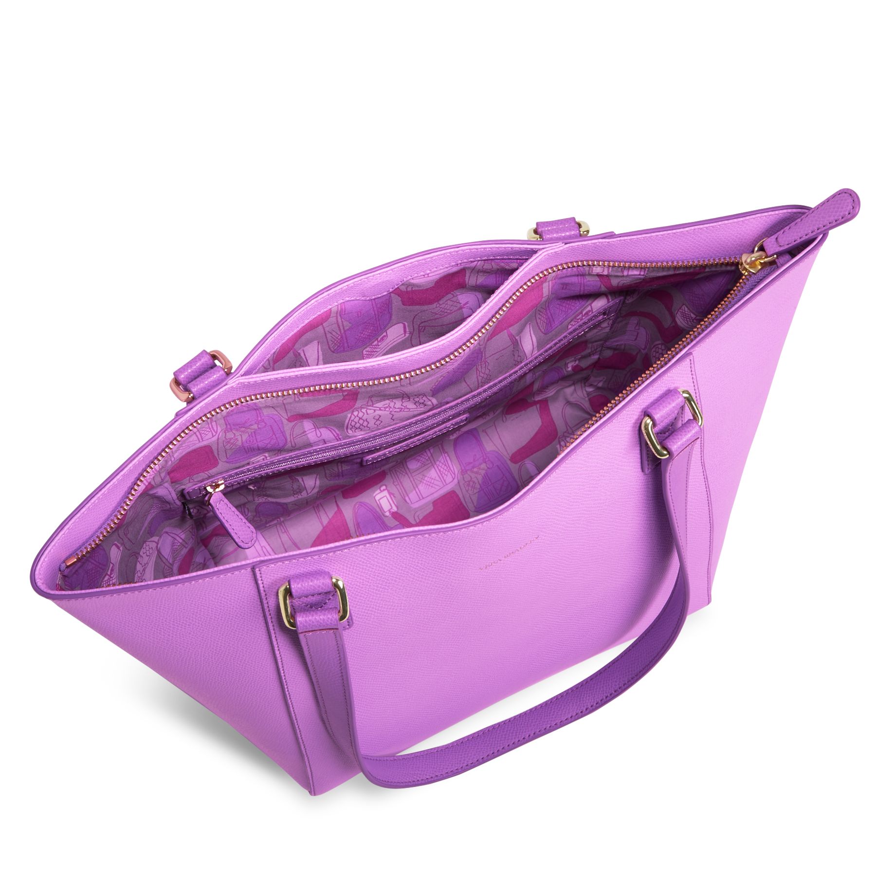 Vera Bradley Leather Small Ella Tote Bag eBay