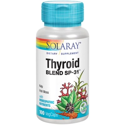 Solaray Thyroid Blend SP26 Kelp (100 Capsules) 76280022605 eBay
