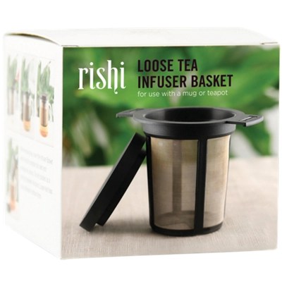Rishi Tea Tea Brewing Basket Frame Color Black 1 Teapot 741391970137