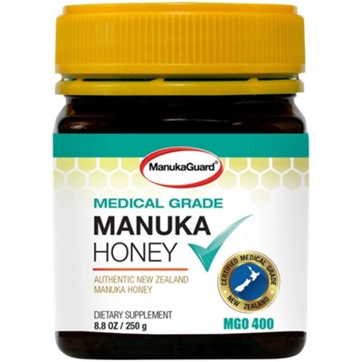 ManukaGuard Medical Grade Manuka Honey 12+ MGO 400 8.8 Ounces Honey