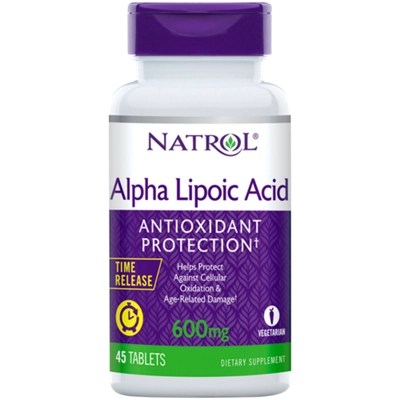 Alpha Lipoic Acid Time Release Antioxidant 600 MG (45 Tablets