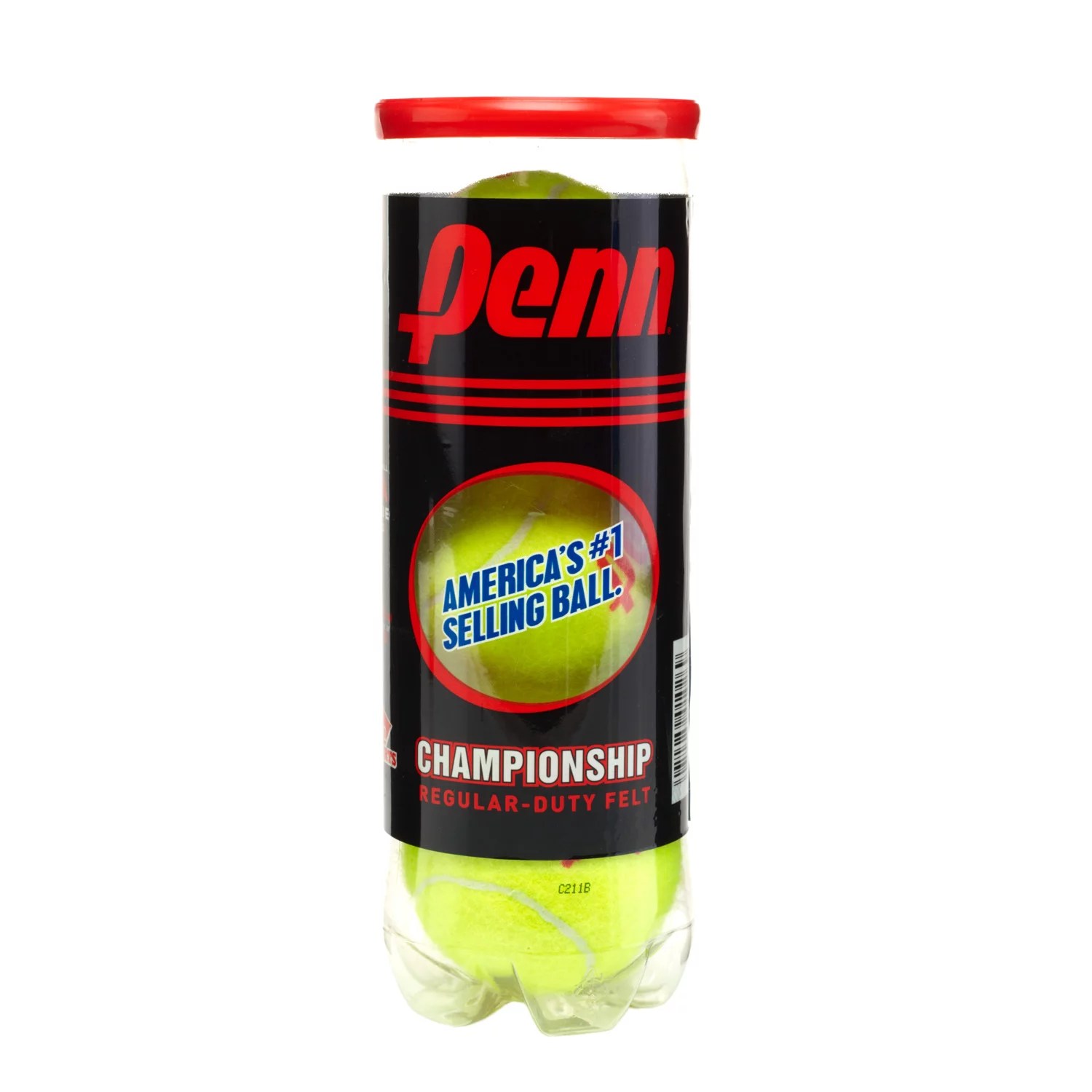 Penn Championship XD Tennis Balls 1 Can/3Pack Academy