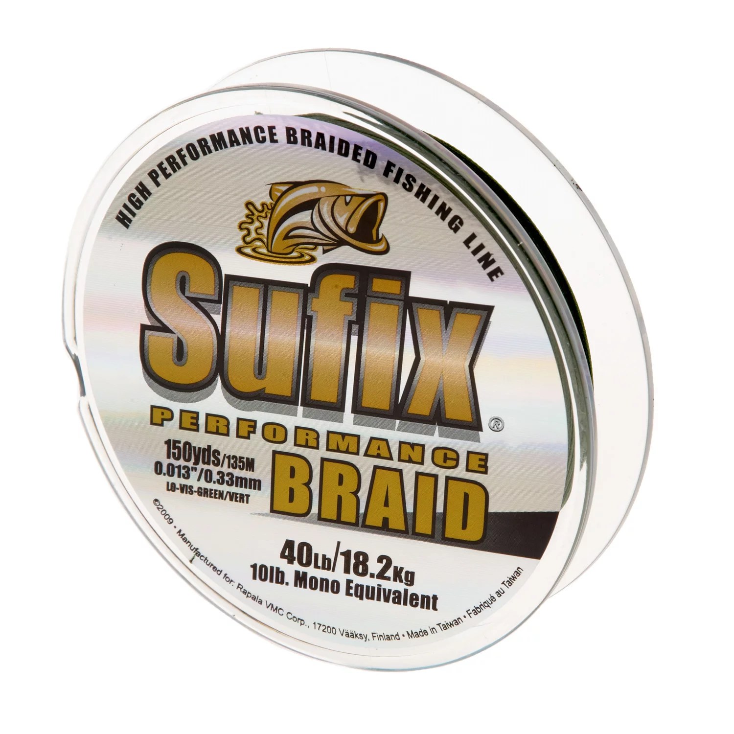 Sufix Performance Braid 40 lb 150 yards Braided Fishing Line Academy