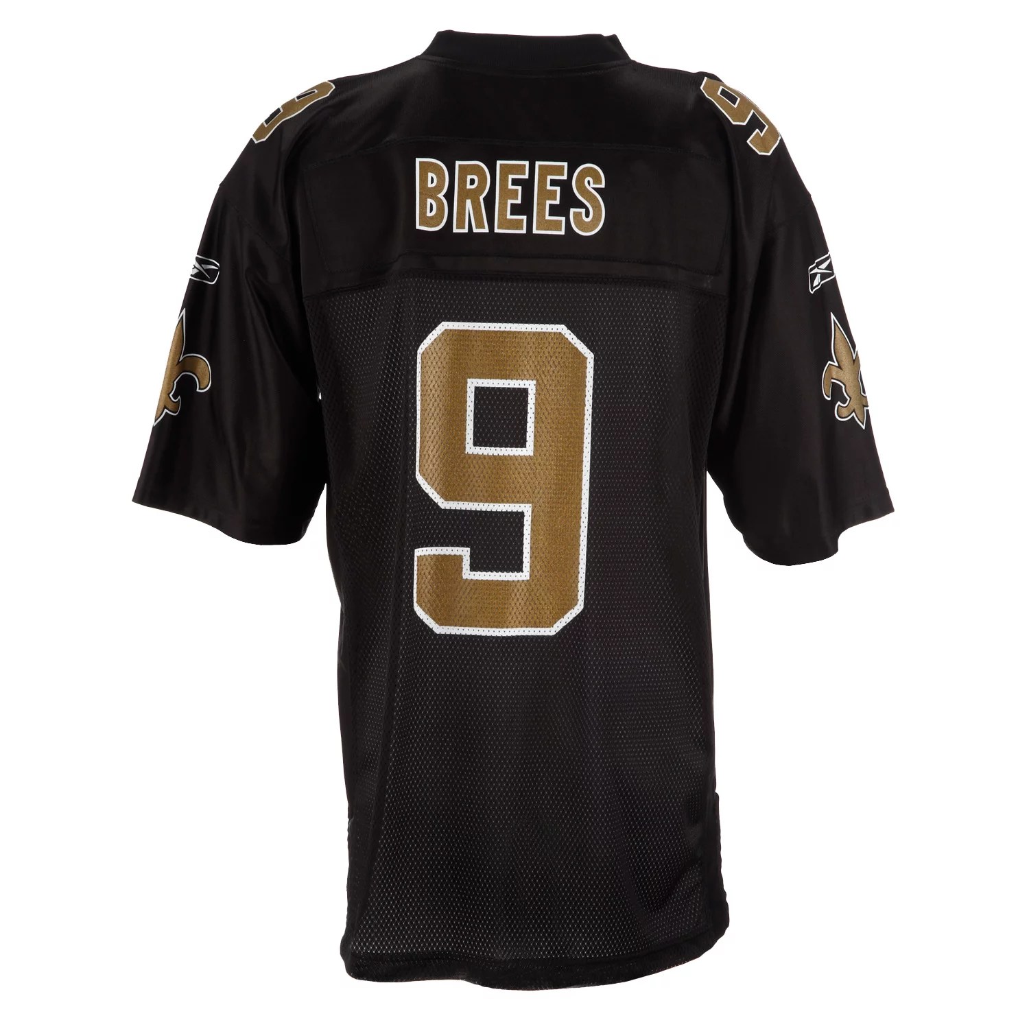 Reebok Men's Saints Drew Brees 9 Replica Jersey Academy