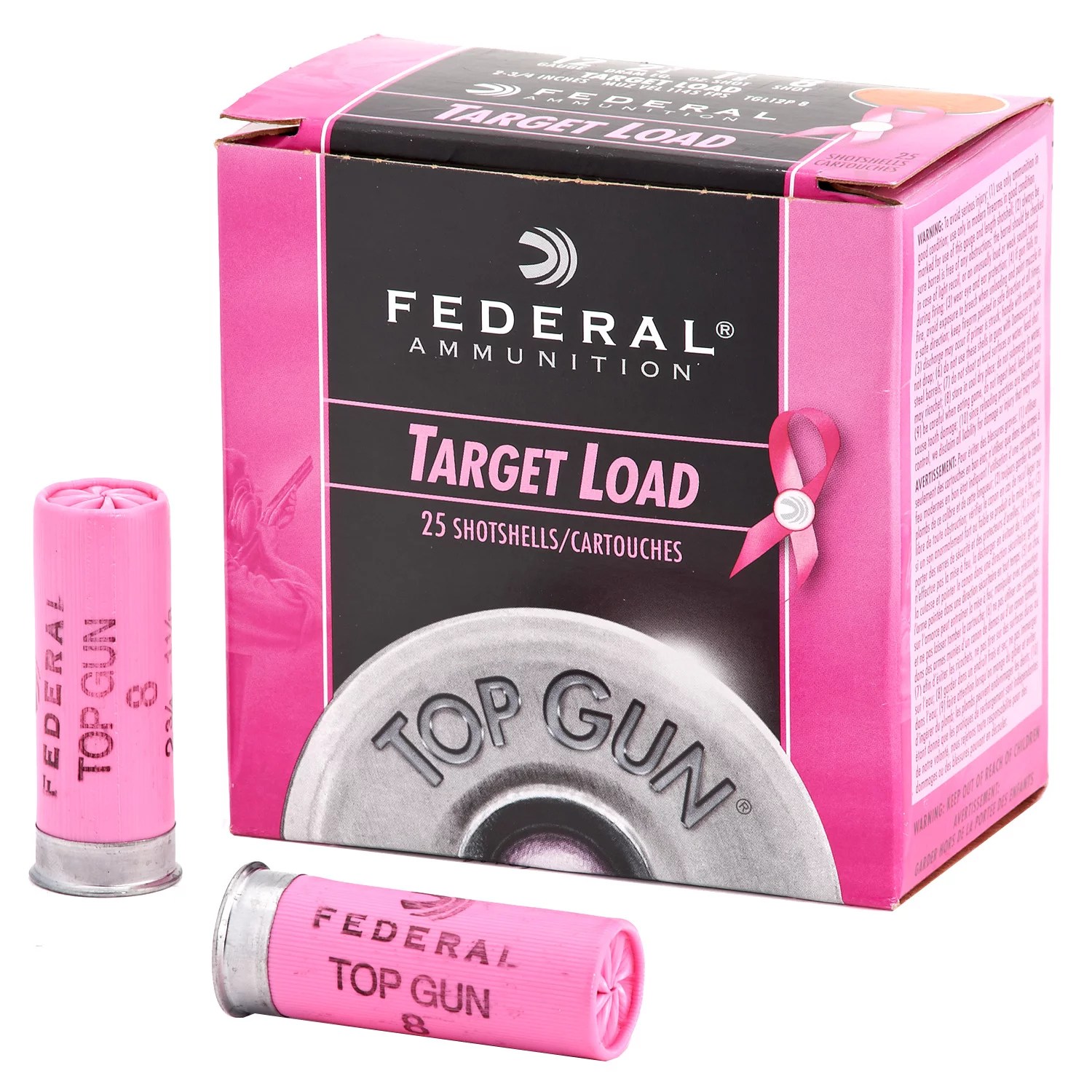 Federal Premium® Top Gun® Target 12 Gauge 8 Shotshells 25 Rounds