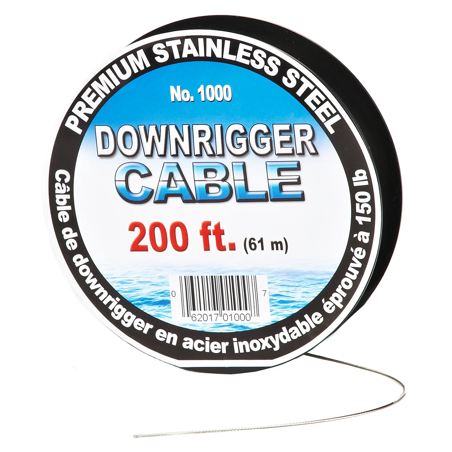 Scotty Premium 200' StainlessSteel Downrigger Cable Academy