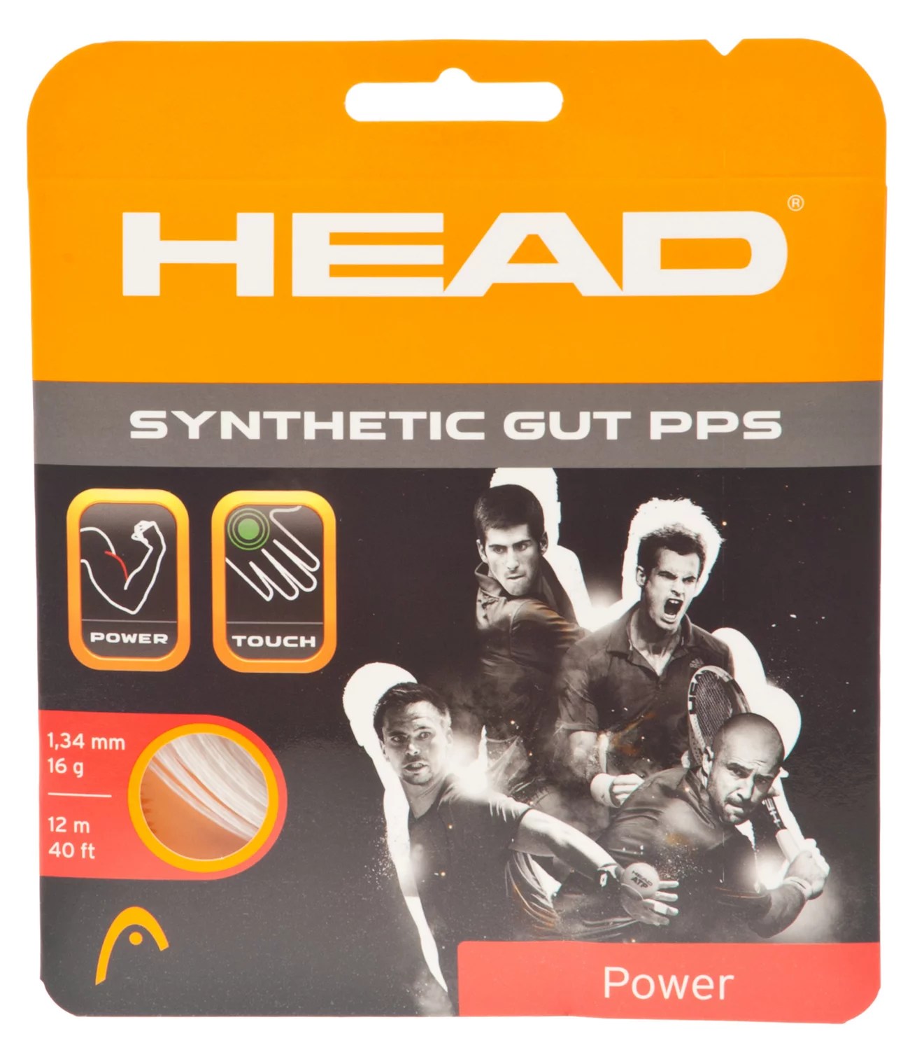 HEAD Synthetic Gut PPS 16 Gauge Tennis String Academy