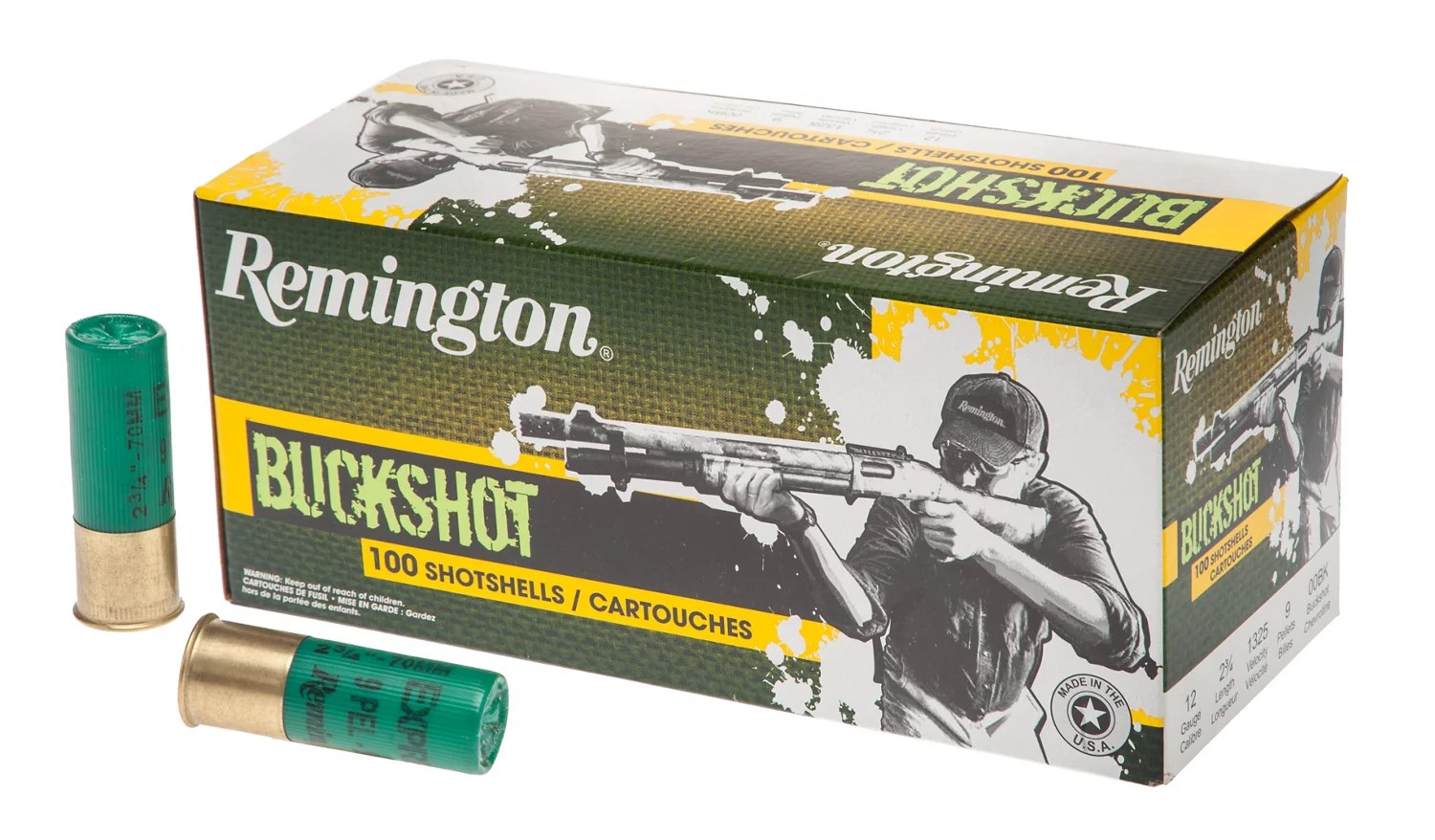 Remington 12 Gauge Buckshot Value Pack Academy