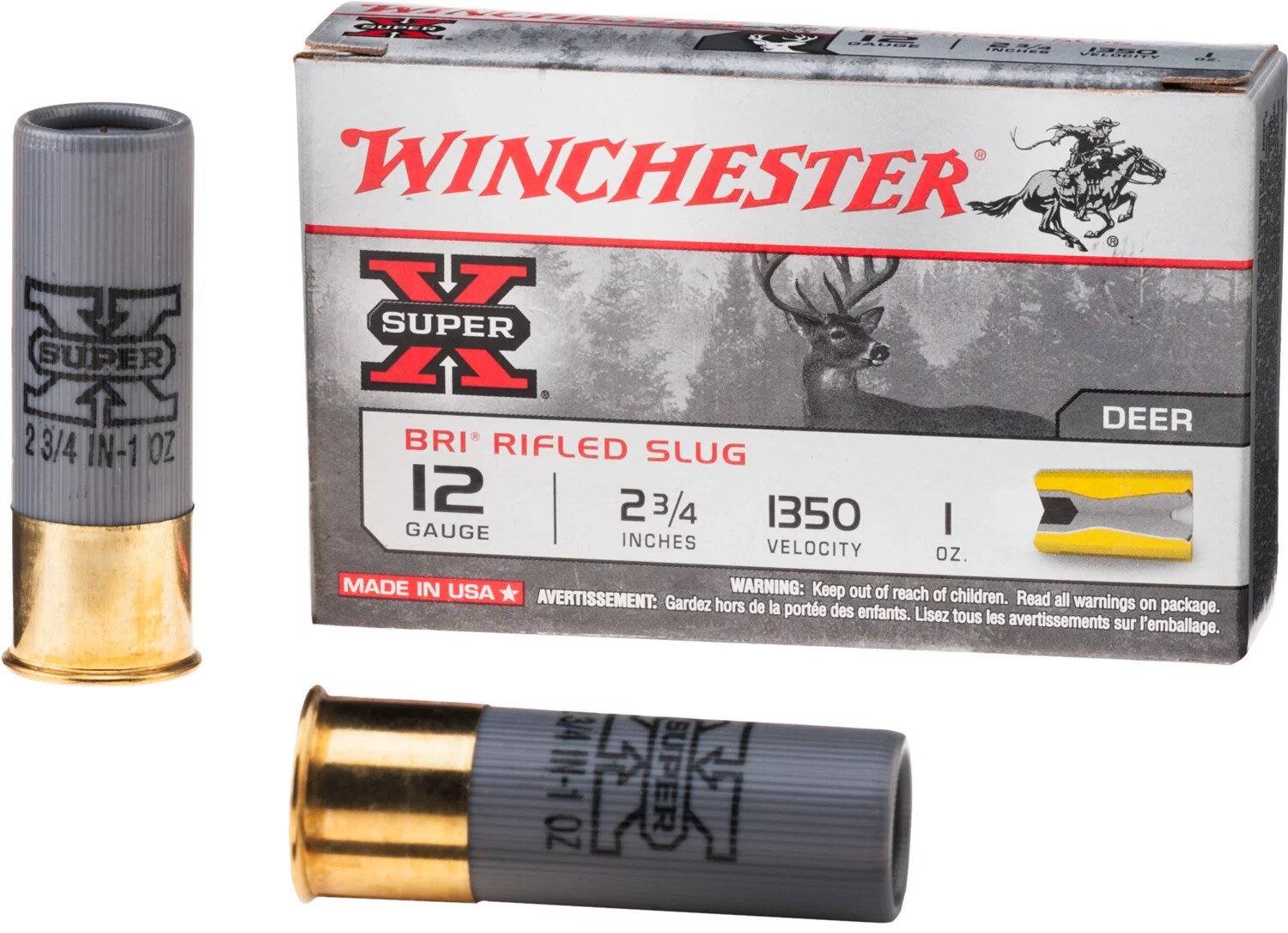 Winchester SuperX 12 Gauge Sabot Slugs Academy