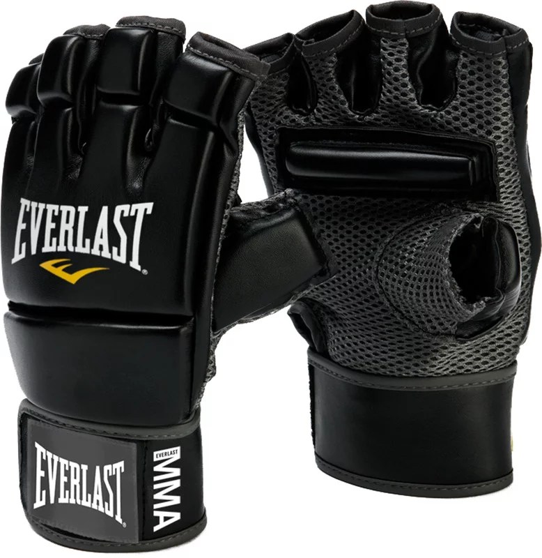 Everlast® Synthetic Leather MMA Kickboxing Gloves Academy