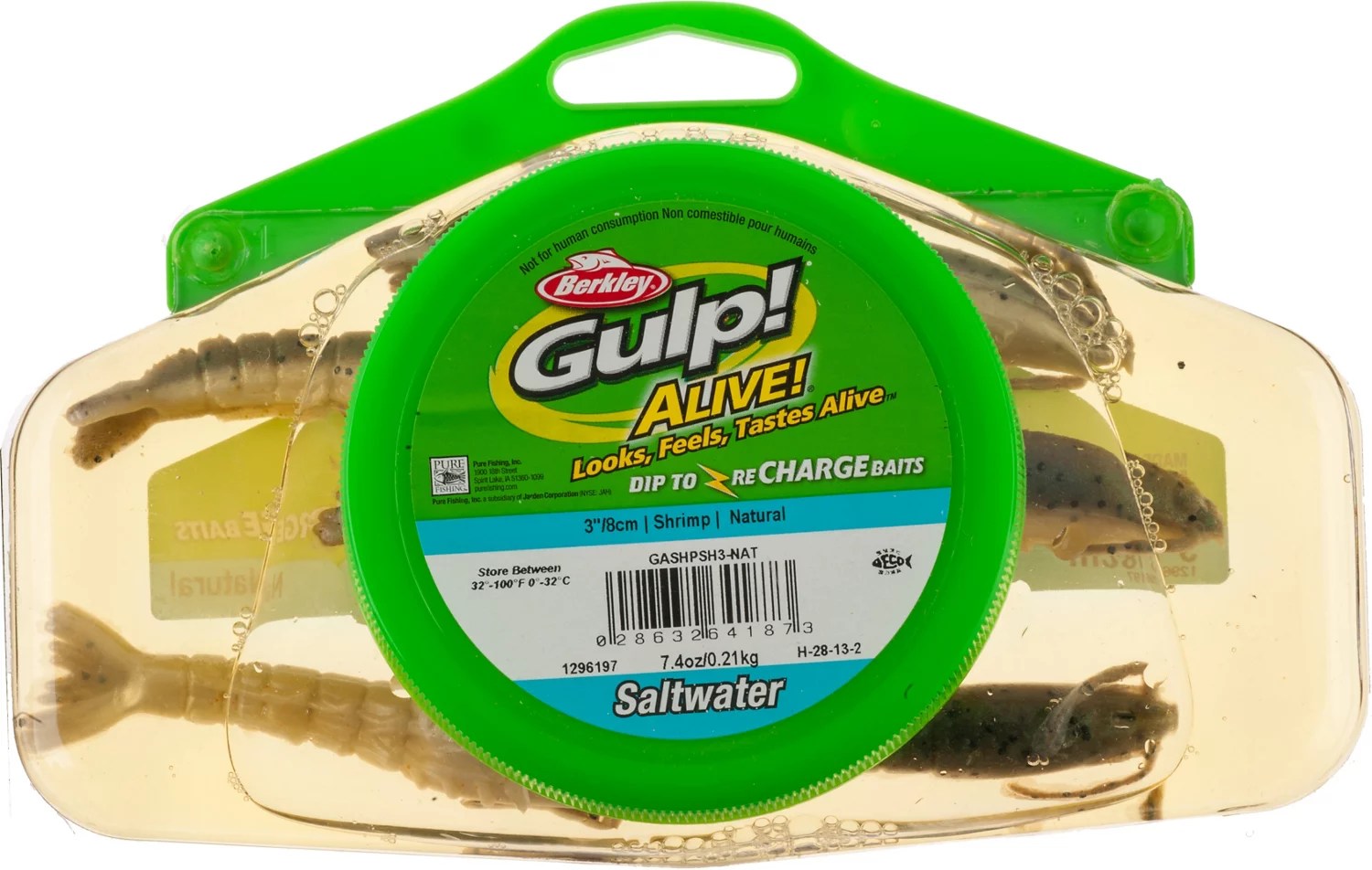 Berkley® Gulp! Alive!® 3" Shrimp HalfPint Bucket Academy