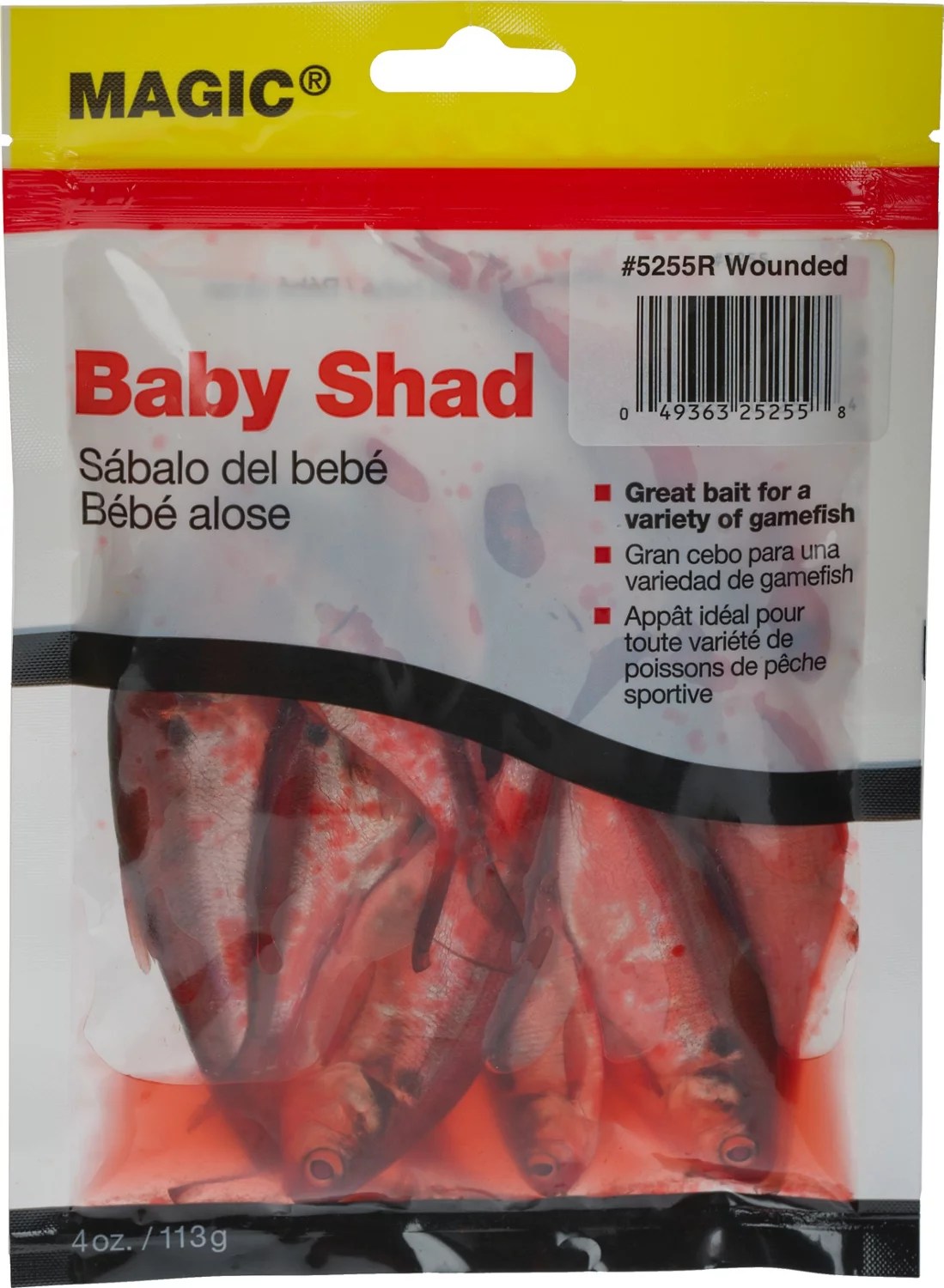 Magic Bait 4 oz. Natural Preserved Shad Academy