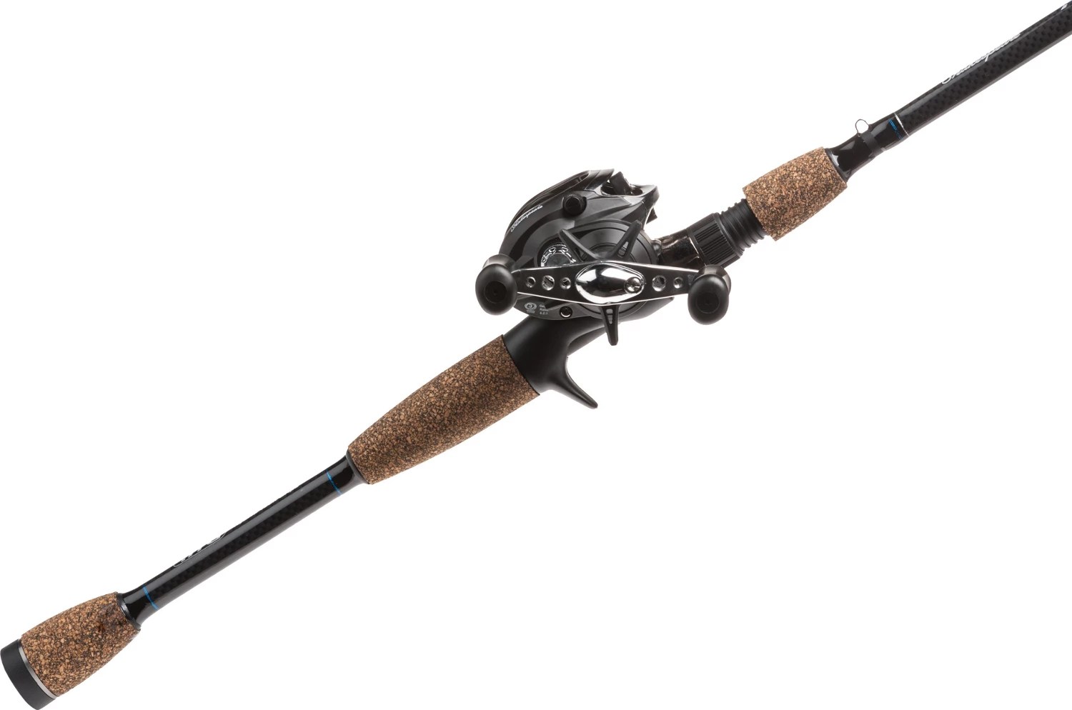 Shakespeare® Agility 6'6" M Freshwater/Saltwater Baitcast Rod and Reel