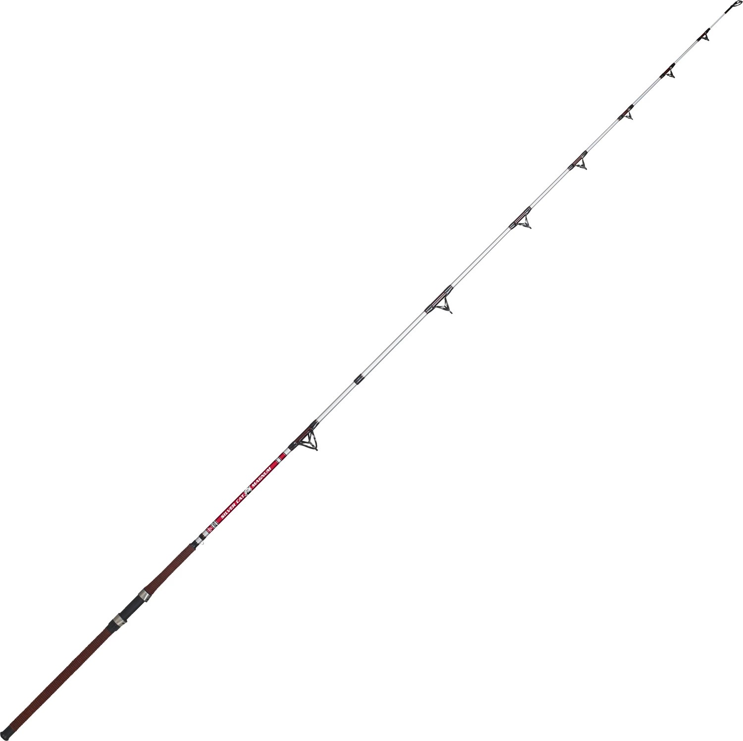 B 'n' M Silver Cat Magnum 7' L Freshwater Catfish Spinning Rod Academy