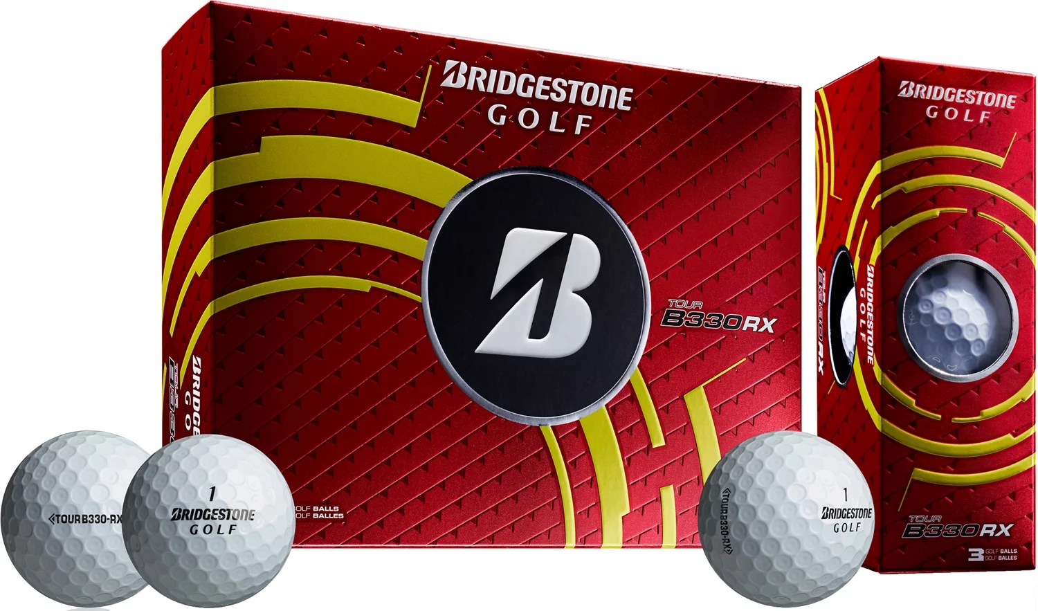 Bridgestone Golf B330RX Golf Balls 12Pack Academy