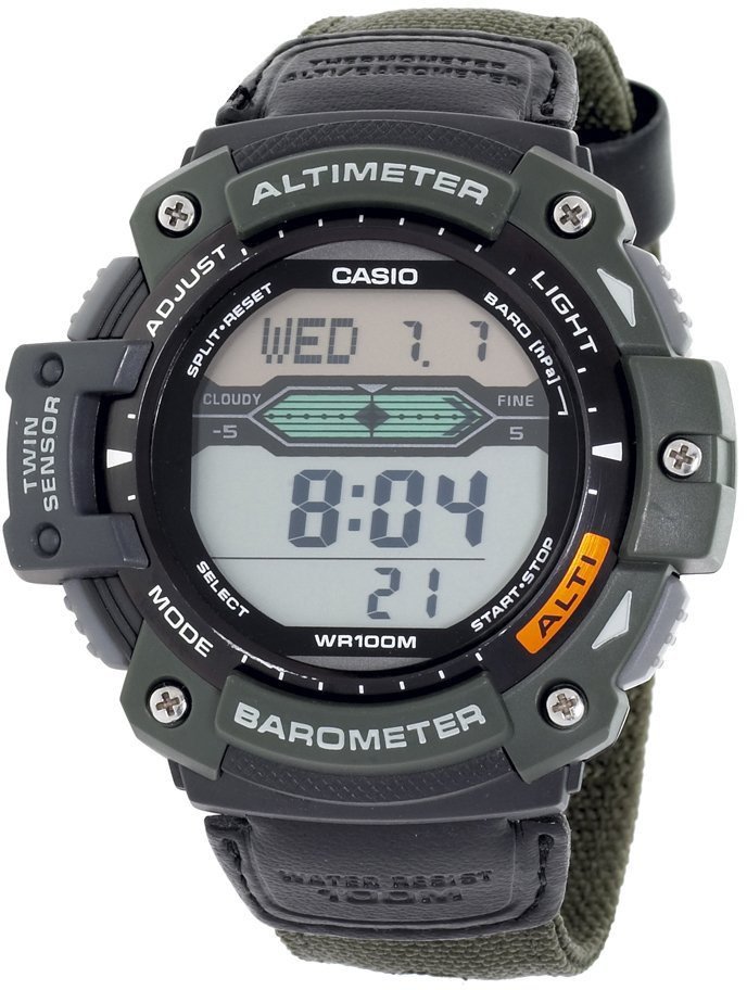 Casio Men's Twin Sensor Multifunction Altimeter/Barometer Watch Academy