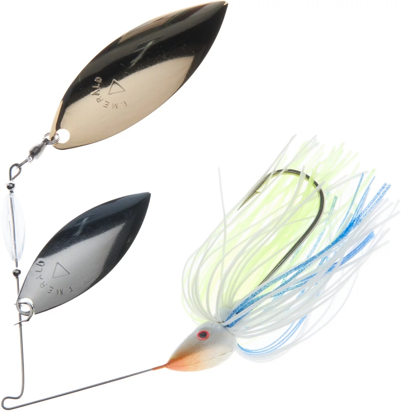 Hoppy's Emerald Blade 1/2 oz. Double Willow Spinnerbait Academy