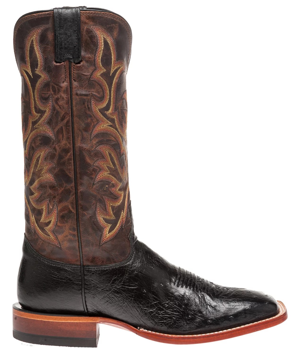 Justin Men's Exotics Smooth Ostrich Western Boots Academy