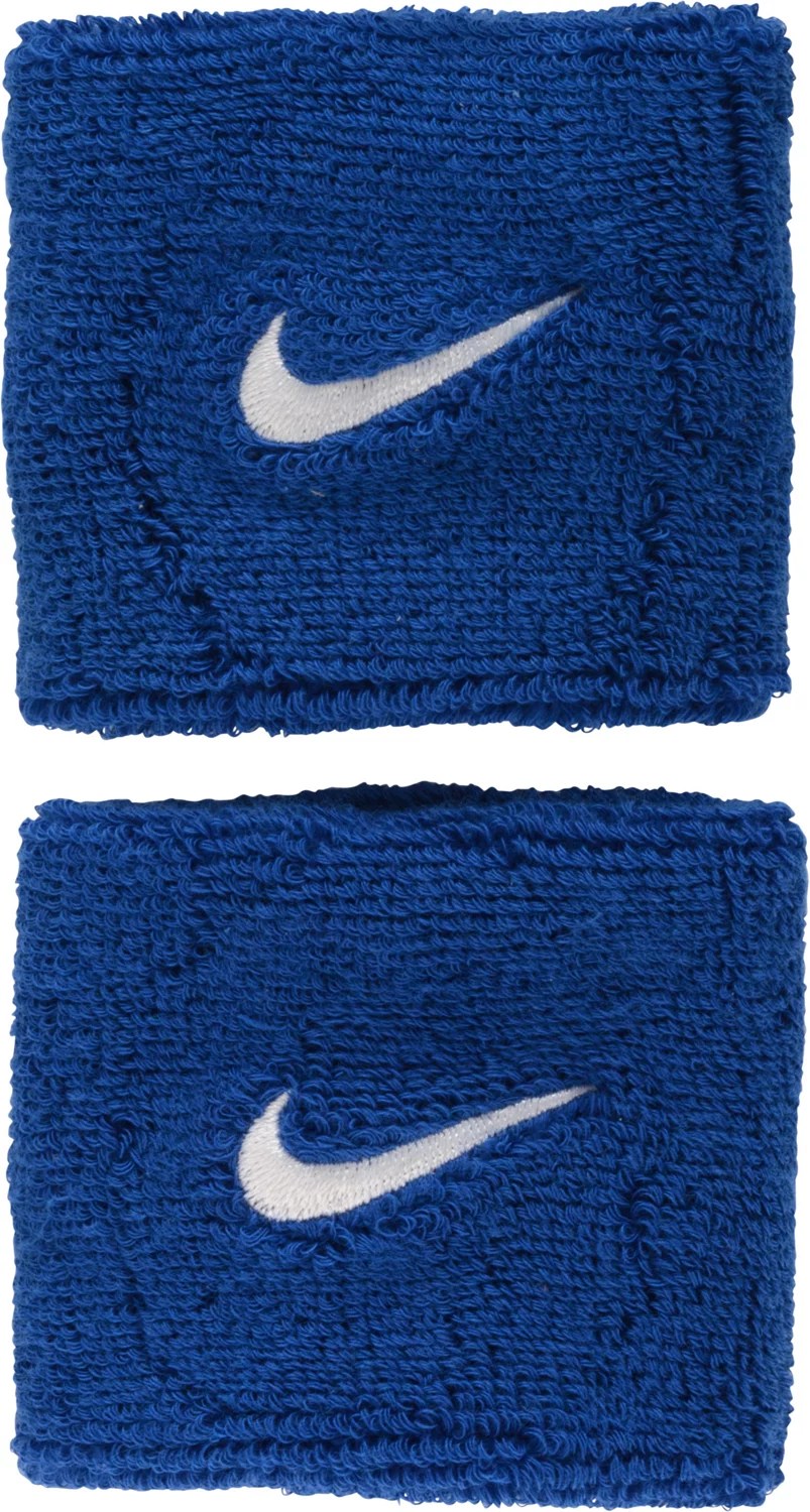Nike Adults' Swoosh Wristbands Academy