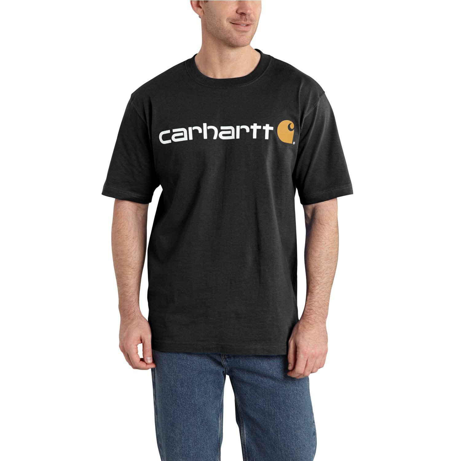 Carhartt Men's Short Sleeve Logo Tshirt Academy