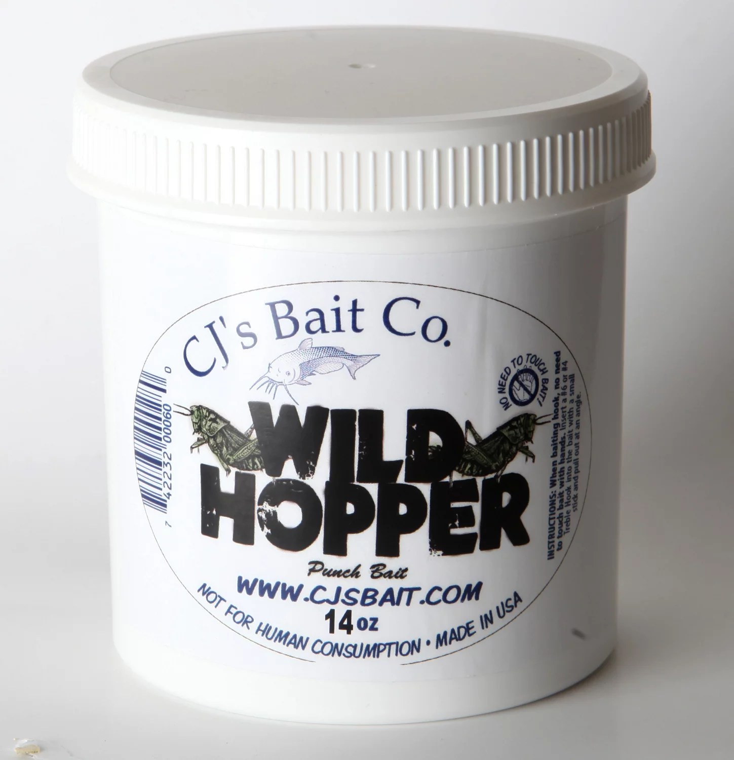 CJ's Bait Company 14 oz. Wildhopper Bait Academy