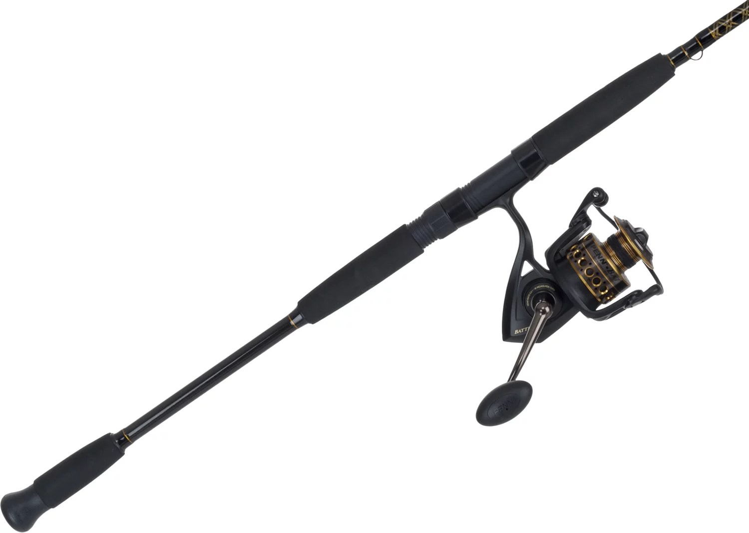 PENN® Battle II 8' M Saltwater Spinning Rod and 5000 Reel Combo Academy