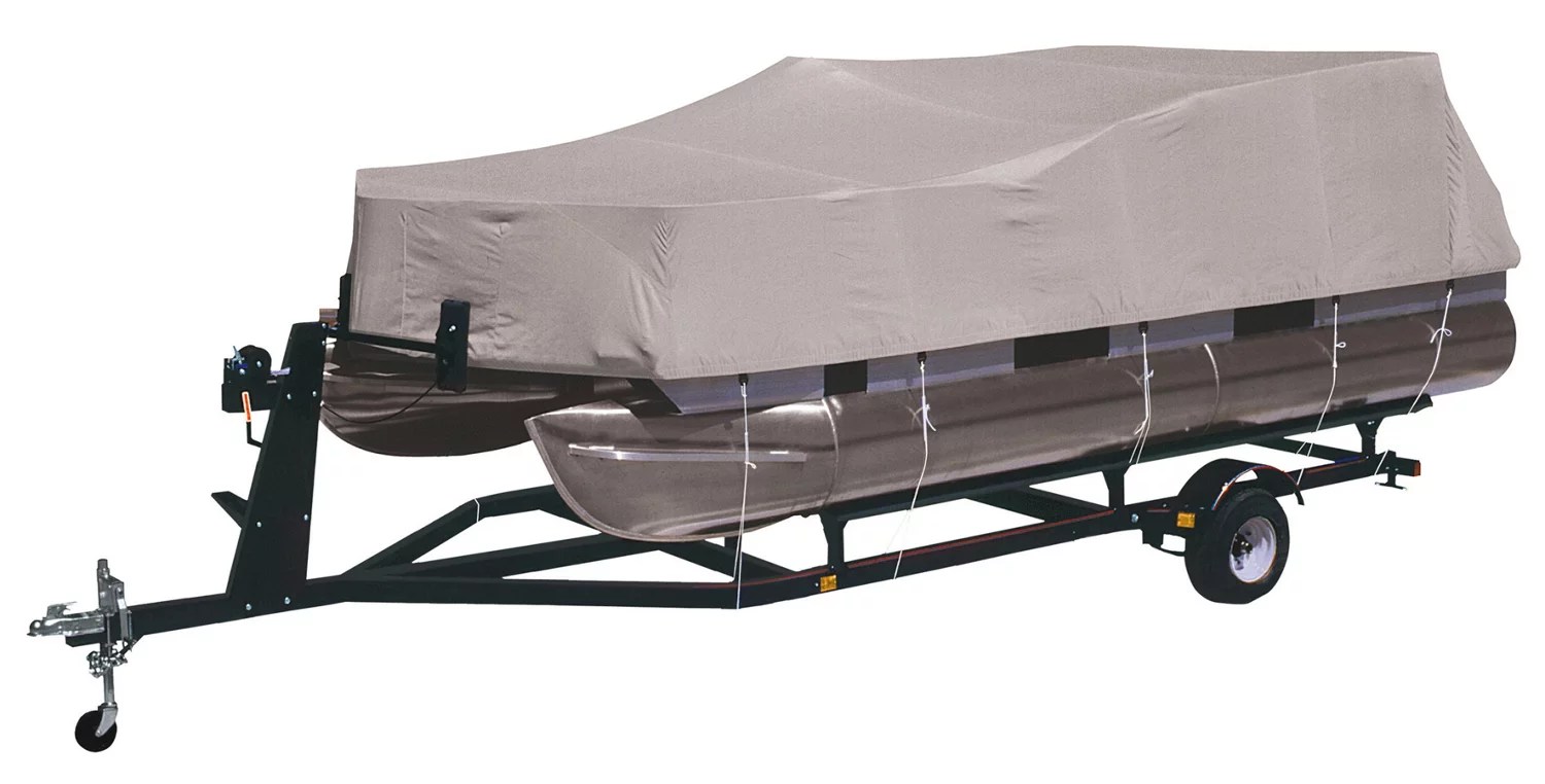 Marine Raider Model A Boat Cover Fits Most 17' 20' Pontoon Boats