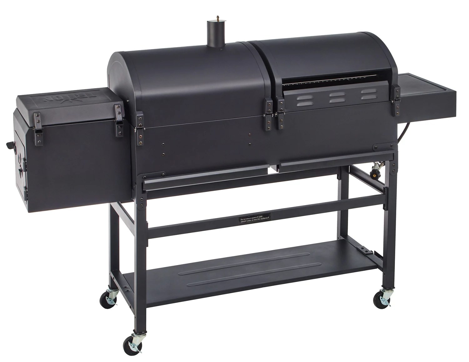 Outdoor Gourmet Triton Classic Gas/Charcoal Grill and Smoker Box Academy