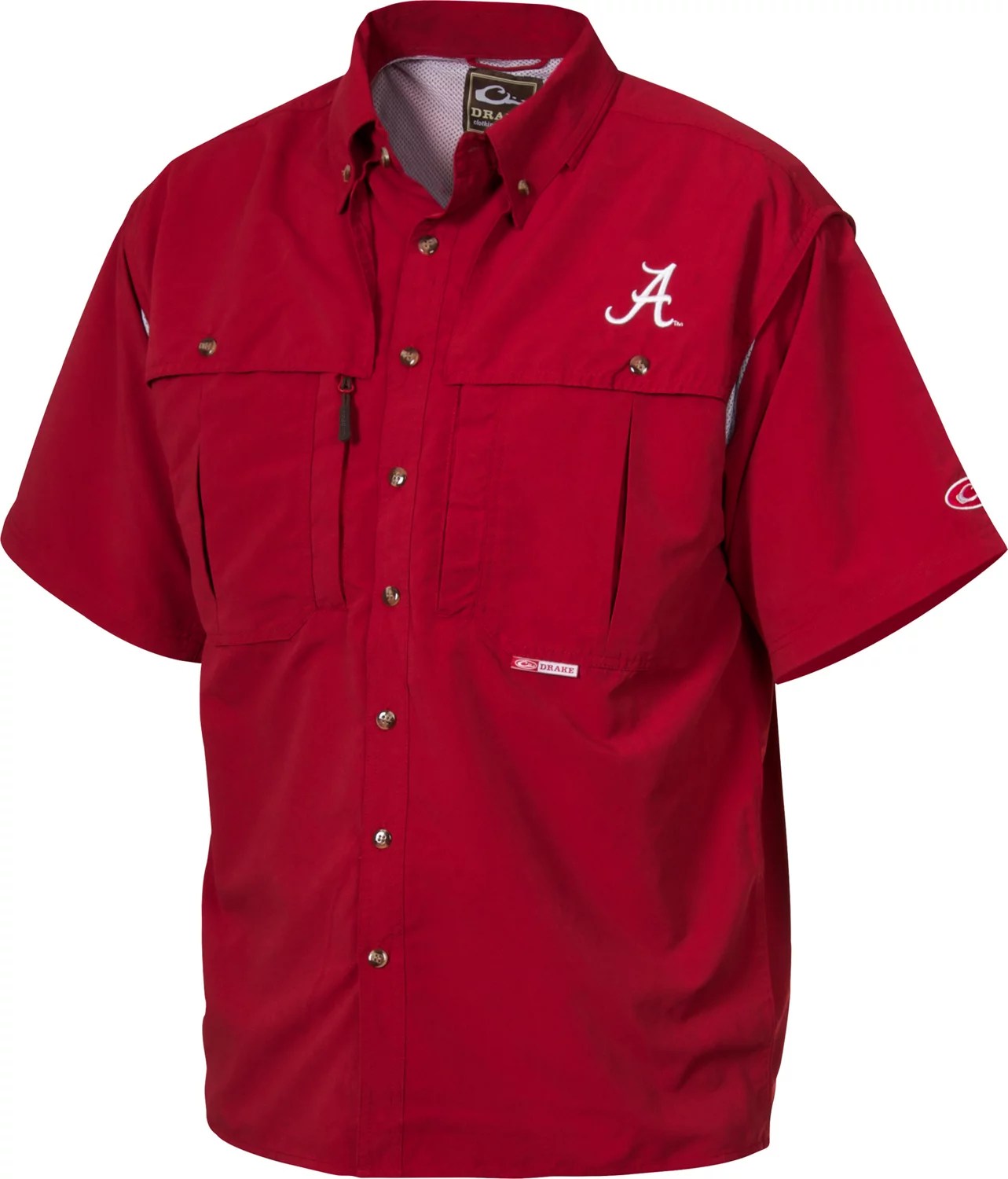 Drake Waterfowl Men's University of Alabama Wingshooter Shirt Academy