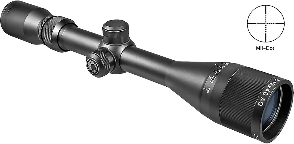 Barska AO 3 12 x 40 Air Gun Rifle Scope Academy