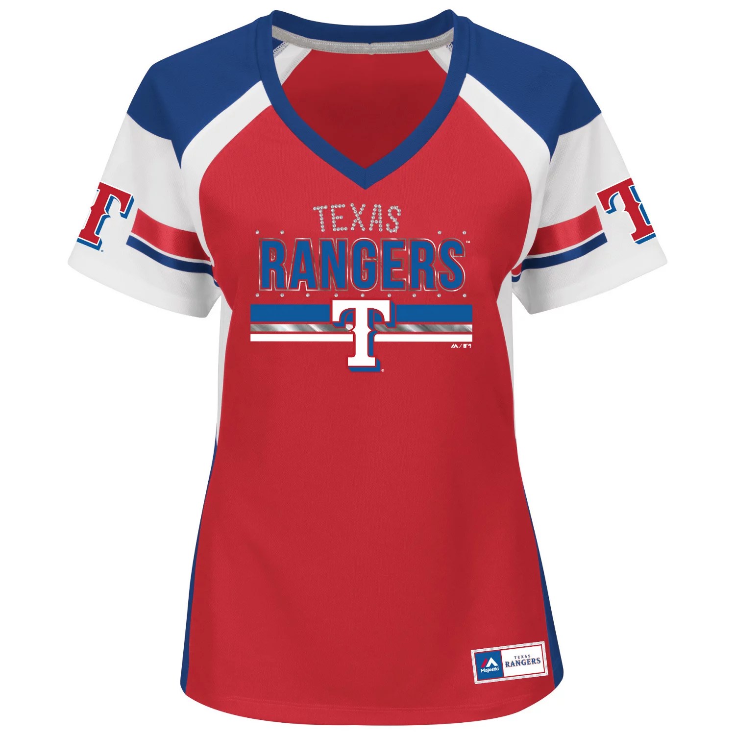 Majestic Women's Texas Rangers Draft Me Tshirt Academy