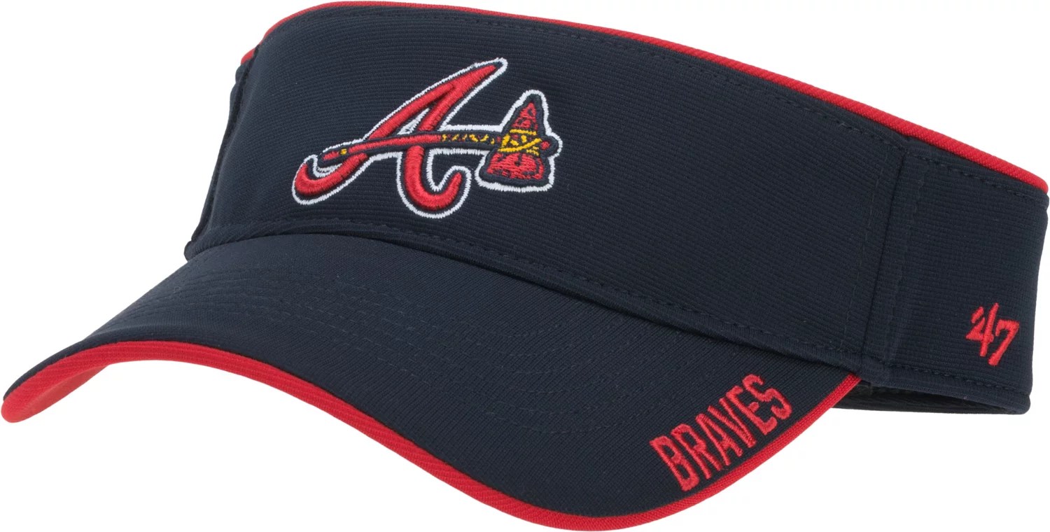 '47 Men's Atlanta Braves Top Rope Visor Academy