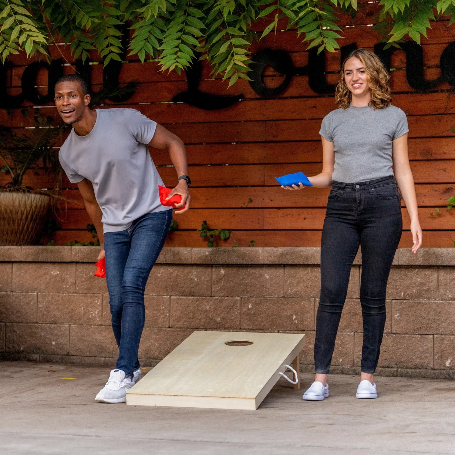 Triumph Sports USA 2' x 4' Bag Toss Game Academy