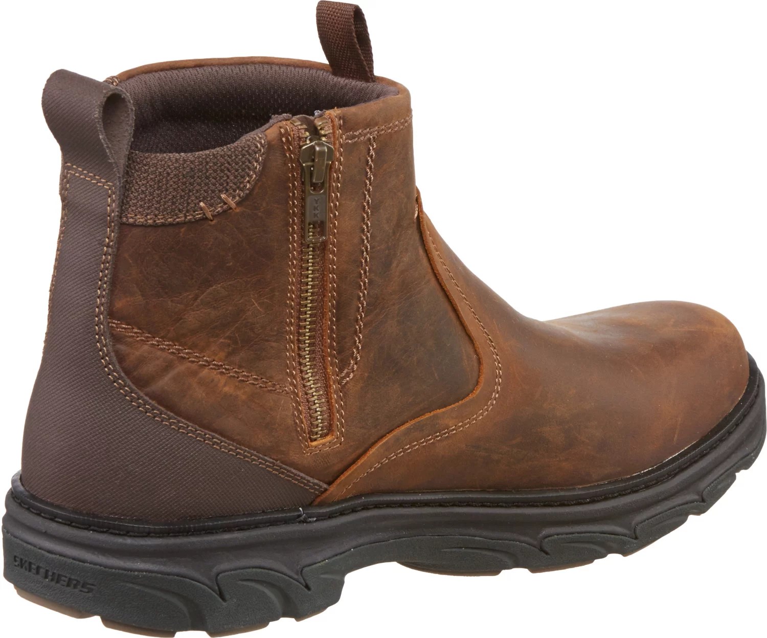 SKECHERS Men's Relaxed Fit Resment Boots Academy