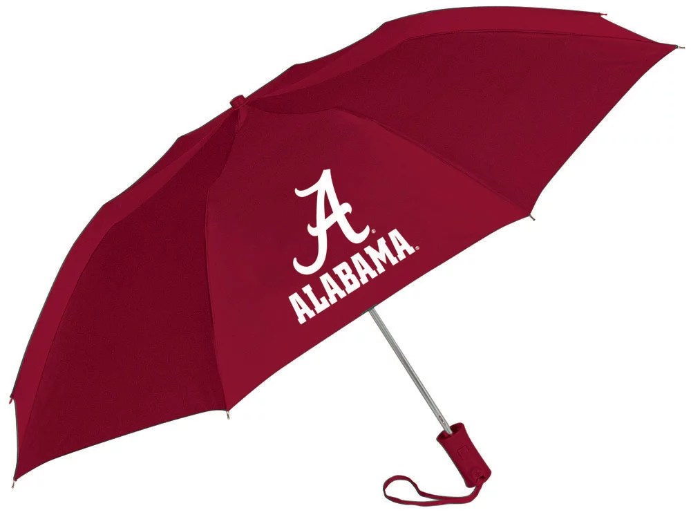 University Of Alabama Patio Umbrella Storm Duds Adults' University of Alabama 42" Automatic Folding Umbrella