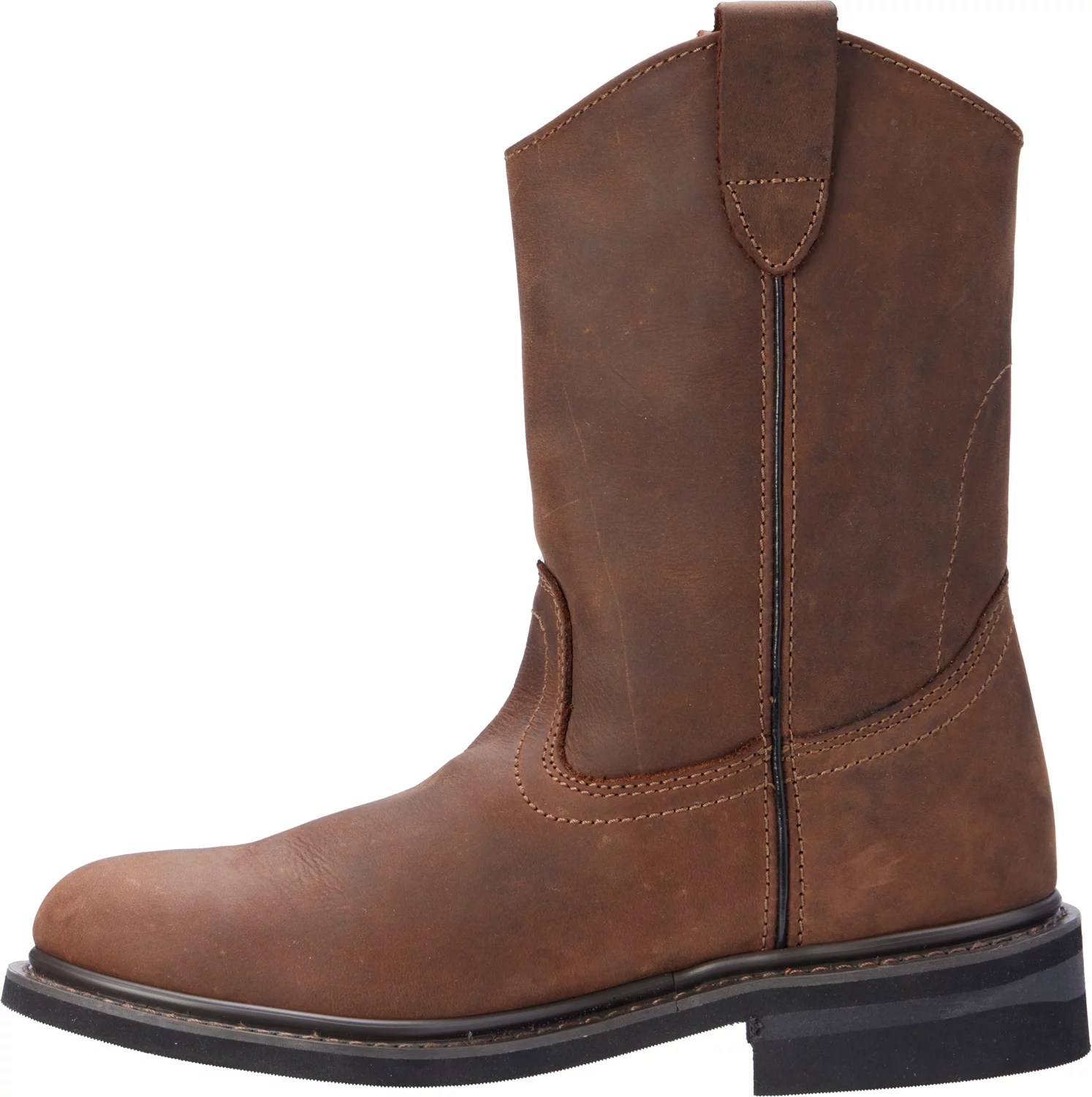 Brazos Men's Crazy Horse II Western Boots Academy
