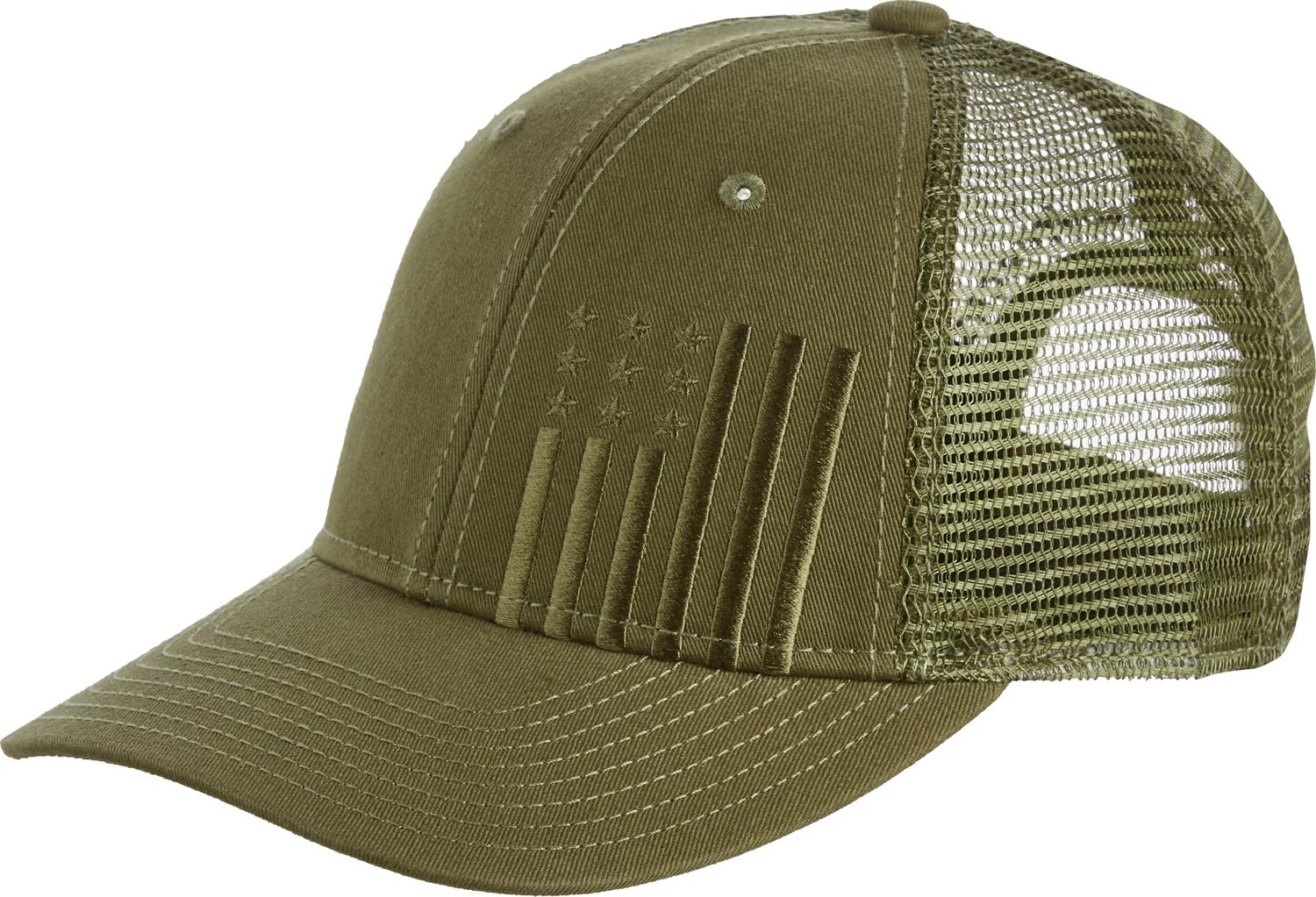Academy Sports + Outdoors Men's Flag Trucker Hat Academy