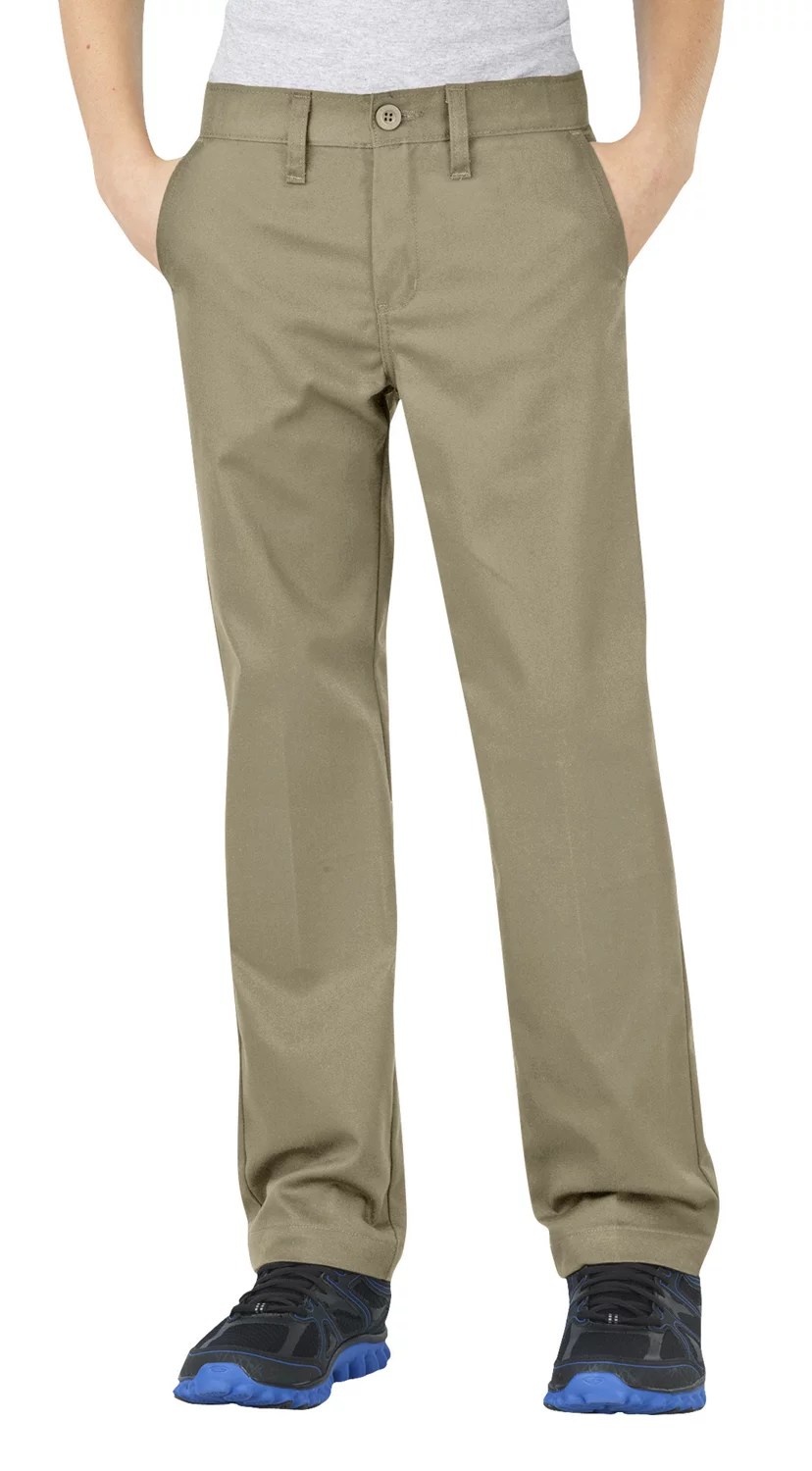 Dickies Boys' Slim Fit Straight Leg Uniform Pant Academy