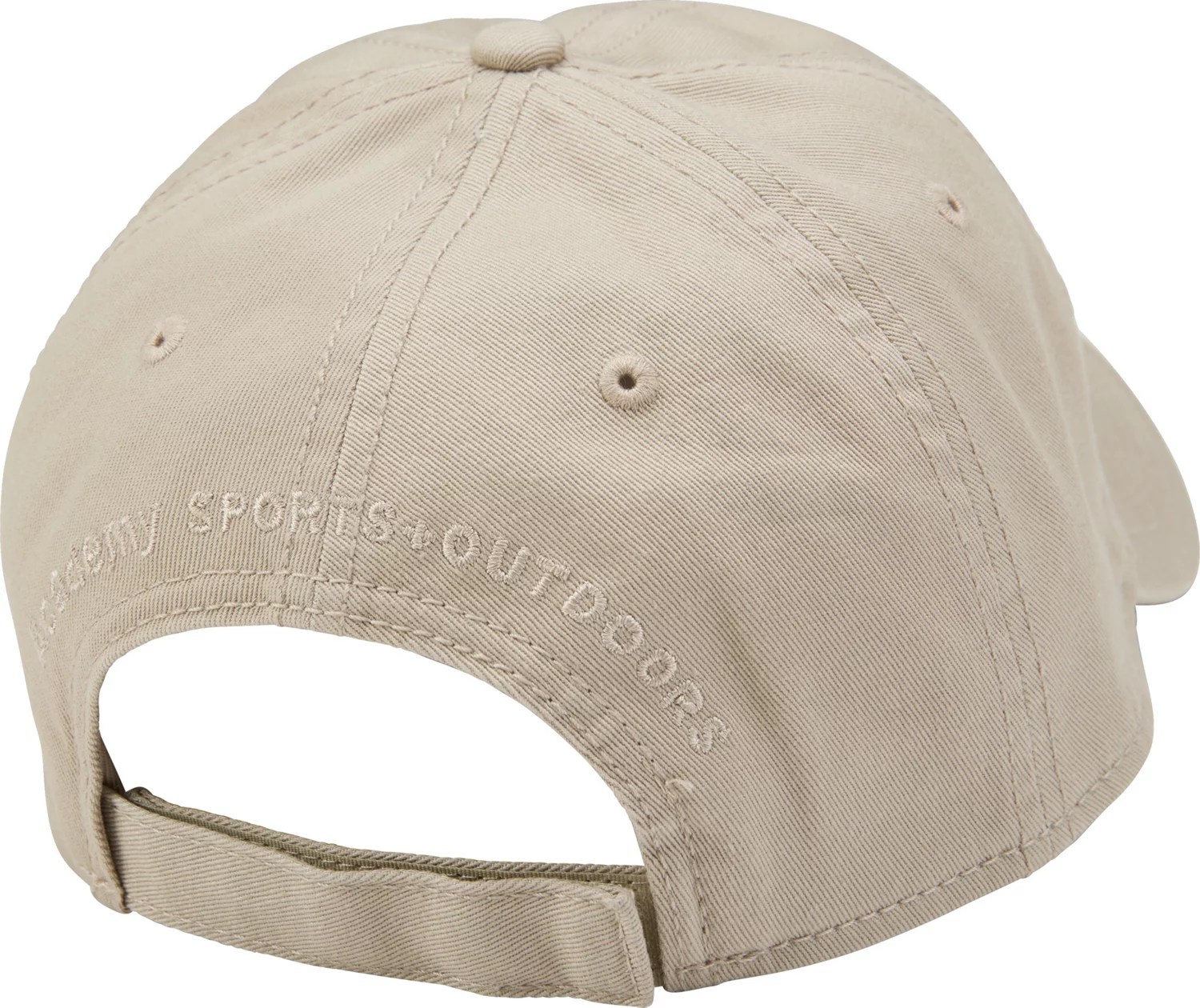 Academy Sports + Outdoors Men's Tonal American Flag Solid Twill Hat