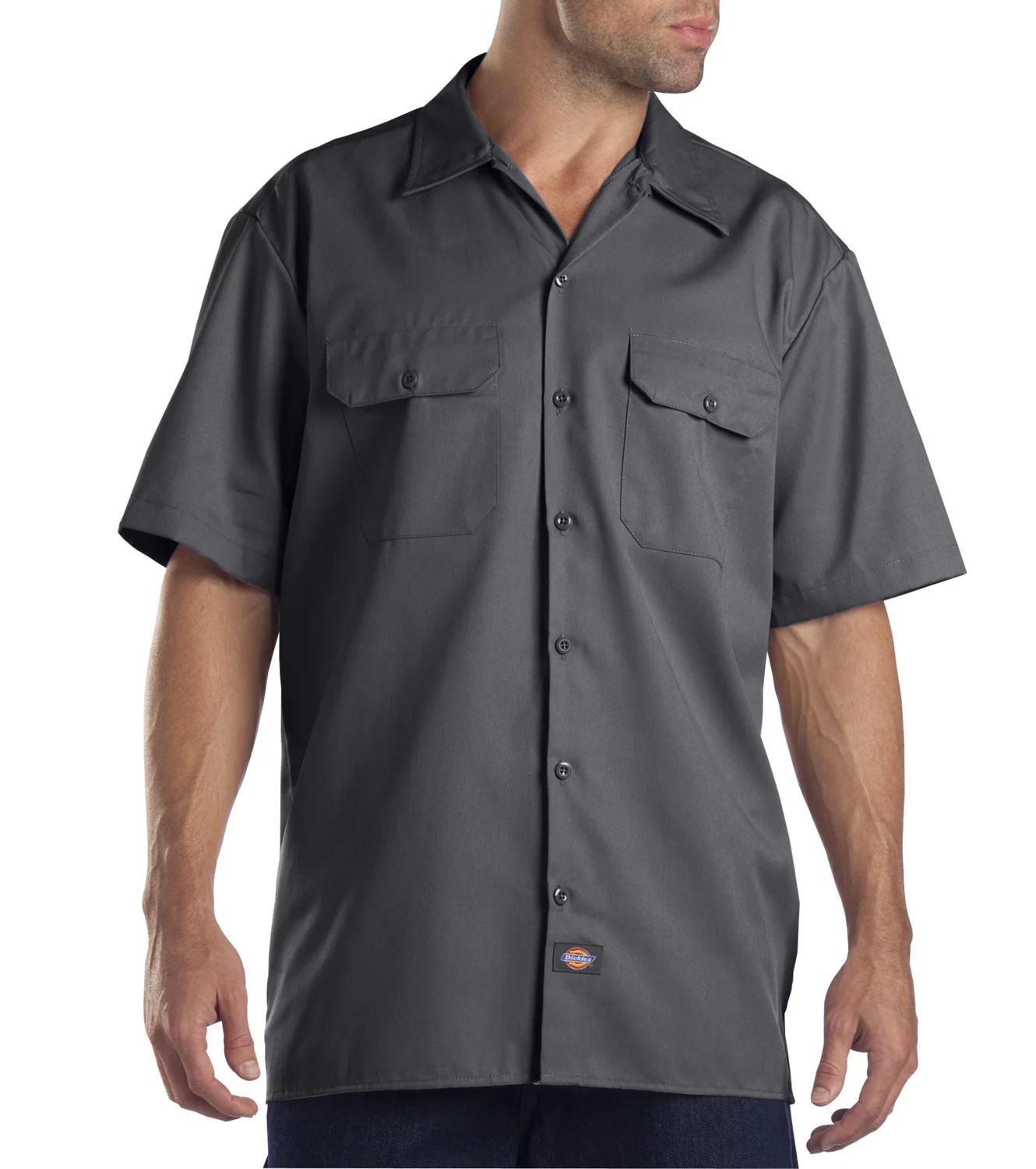 Dickies Men's Short Sleeve Work Shirt Academy