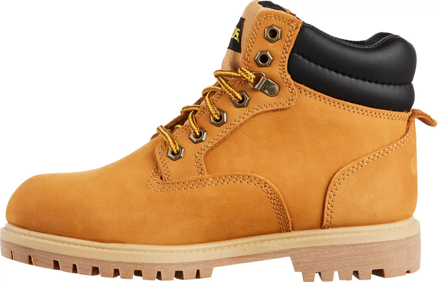 Brazos Men's Nubuck Steel Toe Lace Up Work Boots Academy