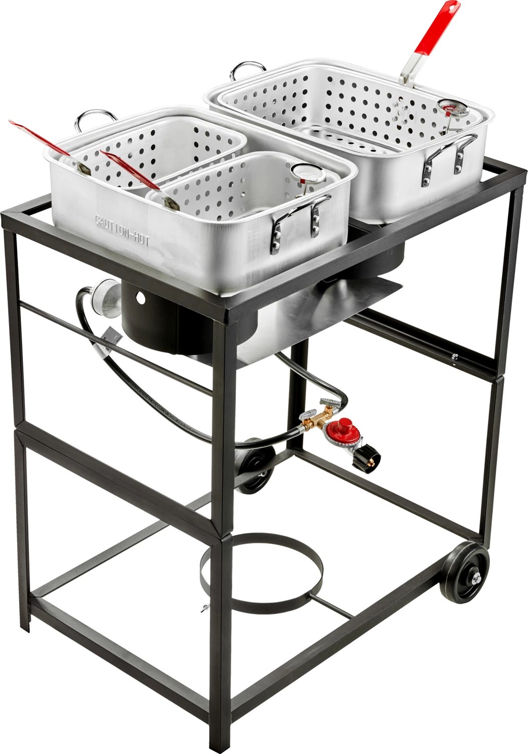 Outdoor Gourmet Propane Fish Fry Cart Set Academy
