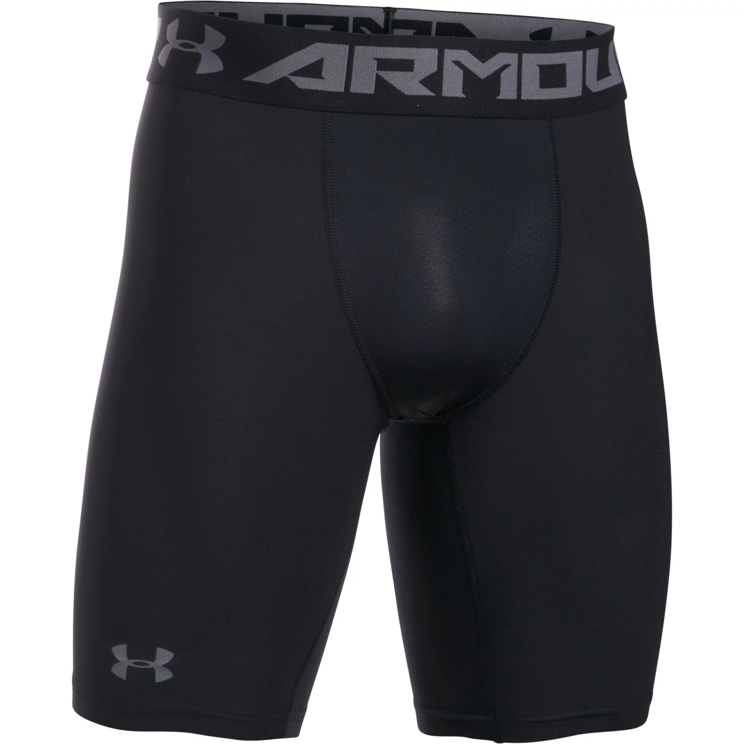 Under Armour Men's HeatGear Armour Long Compression Short Academy