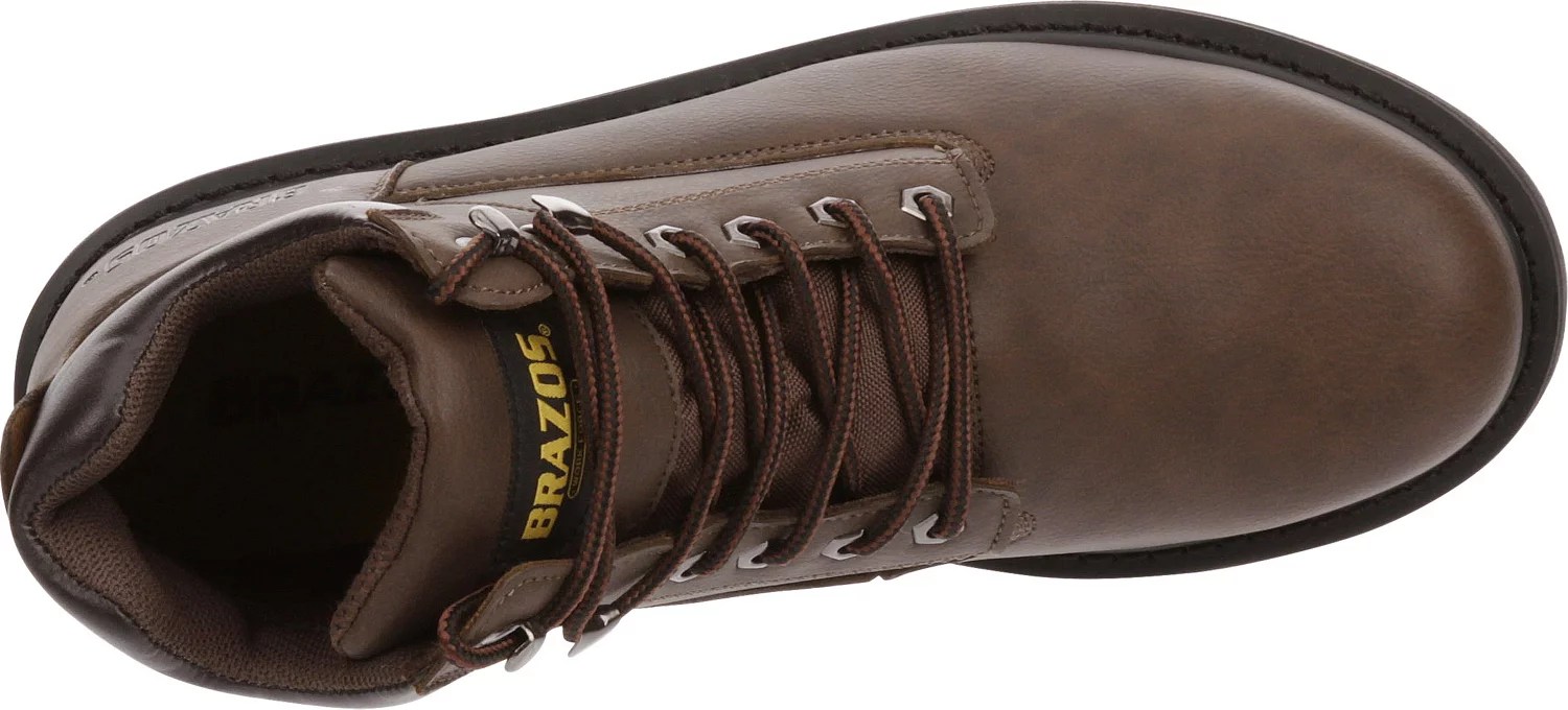 Brazos Men's Tradesman Lace Up Work Boots Academy